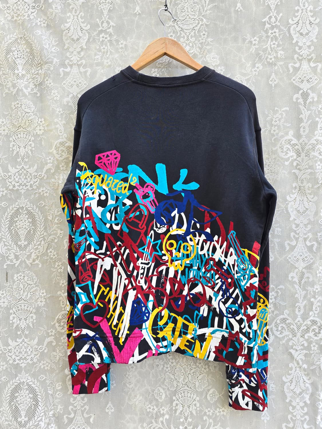 디스퀘어드2 그래피티 맨투맨 (made in italy) 상품이미지9