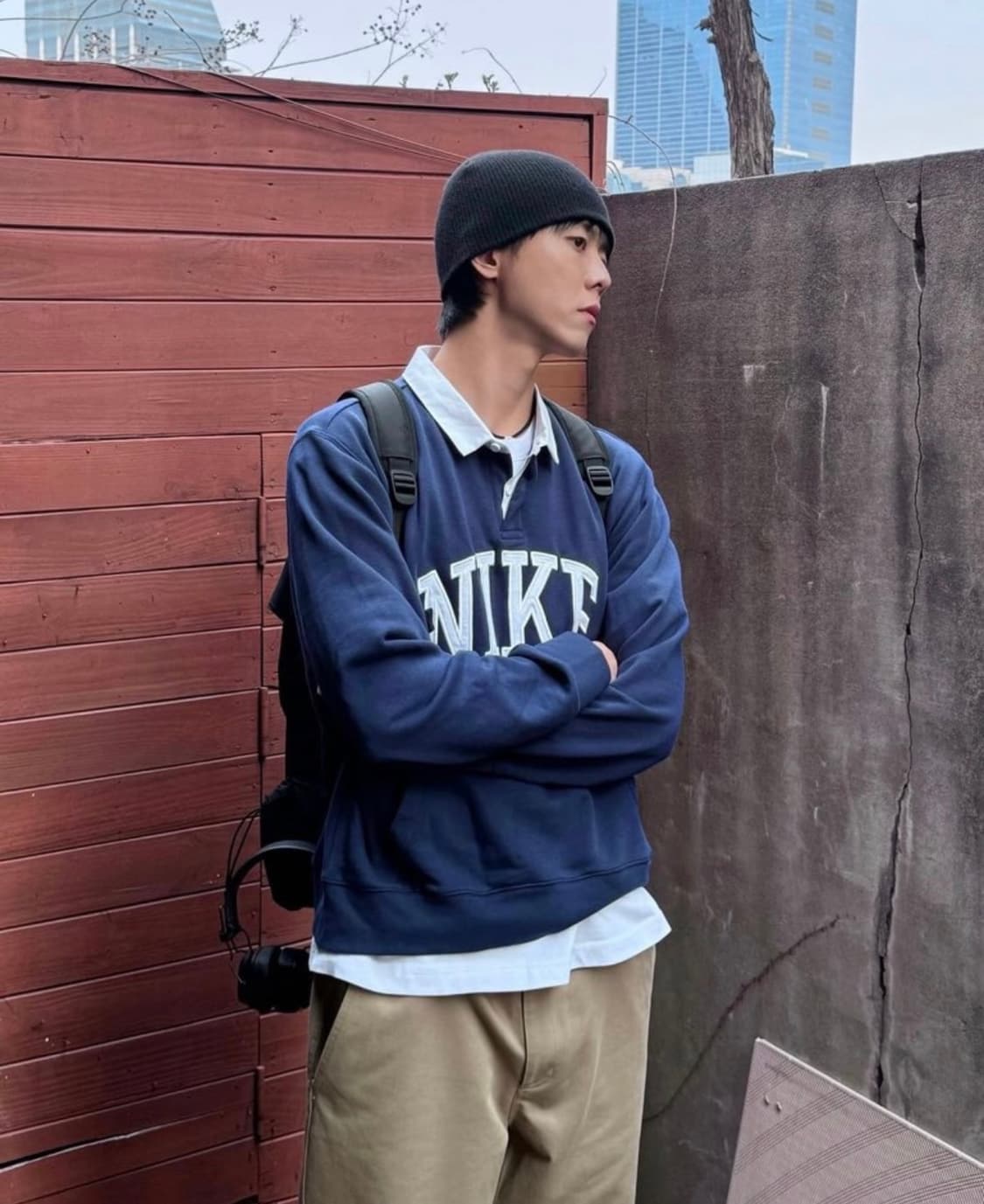 나이키 주우재 맨투맨 상품이미지1