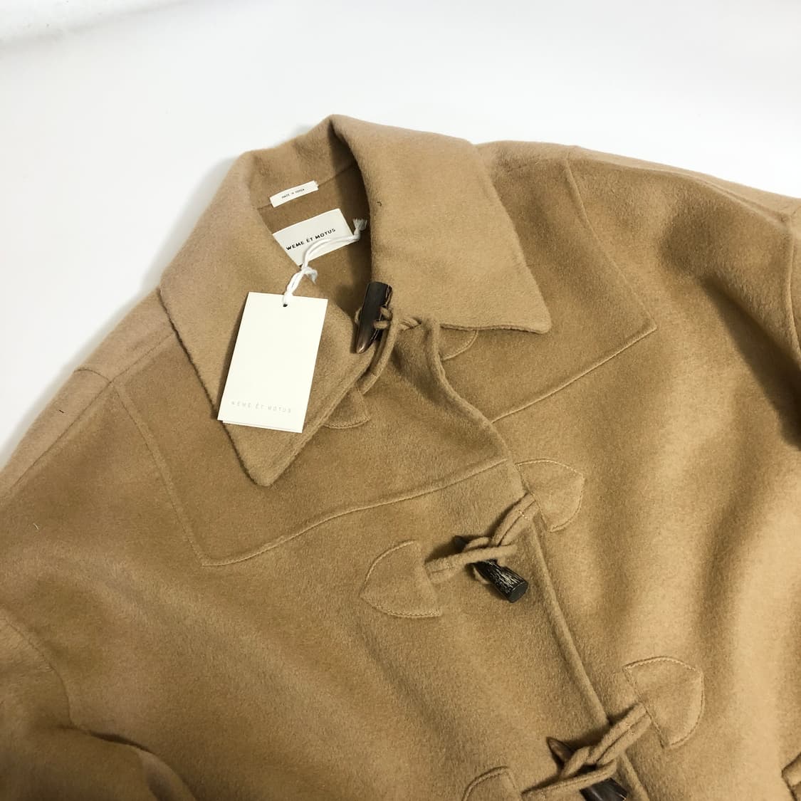 새상품) Weme 위미 핸드메이드 코트  상품이미지4