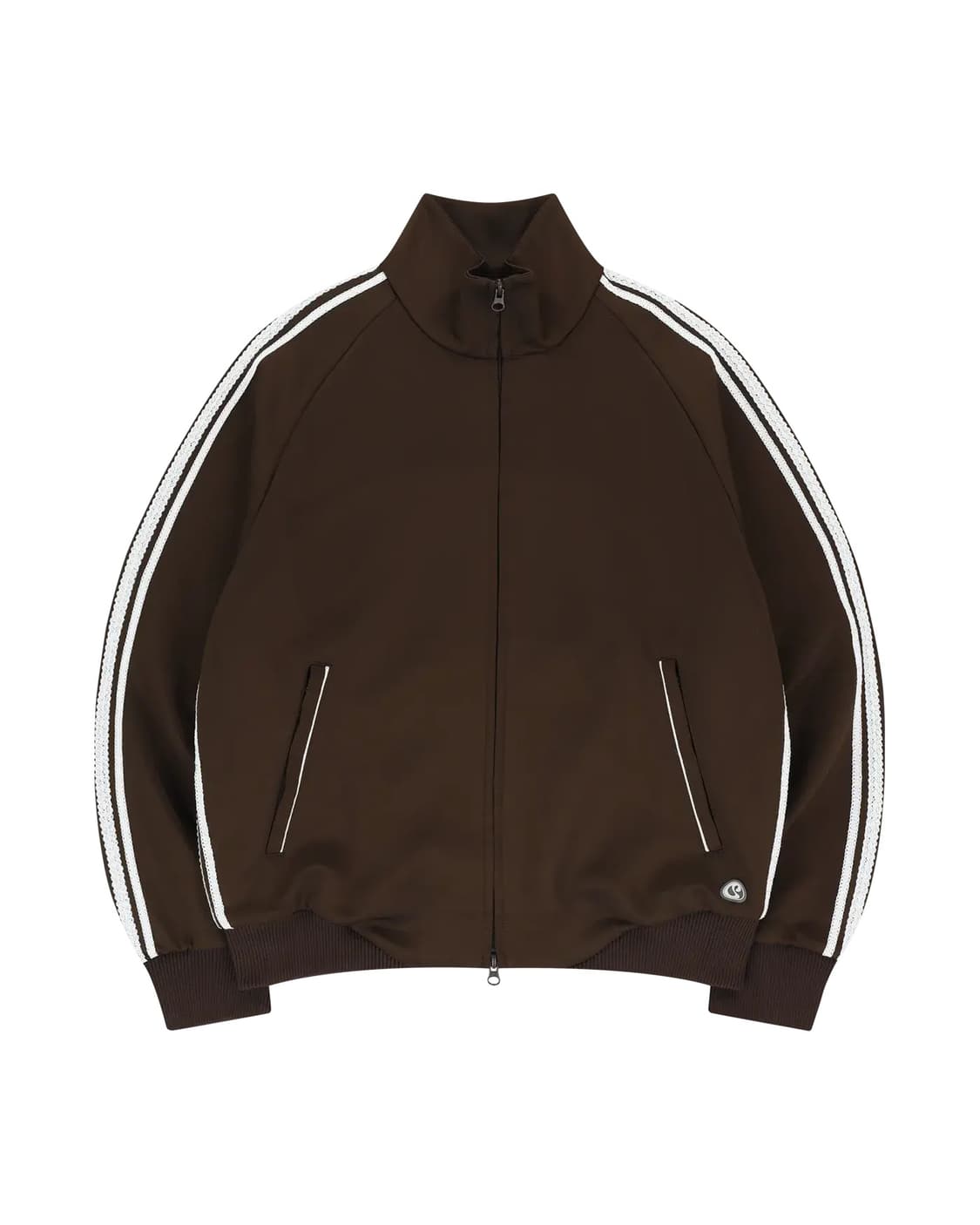 코이세이오 레이스 트랙 자켓 브라운 2사이즈 상품이미지1