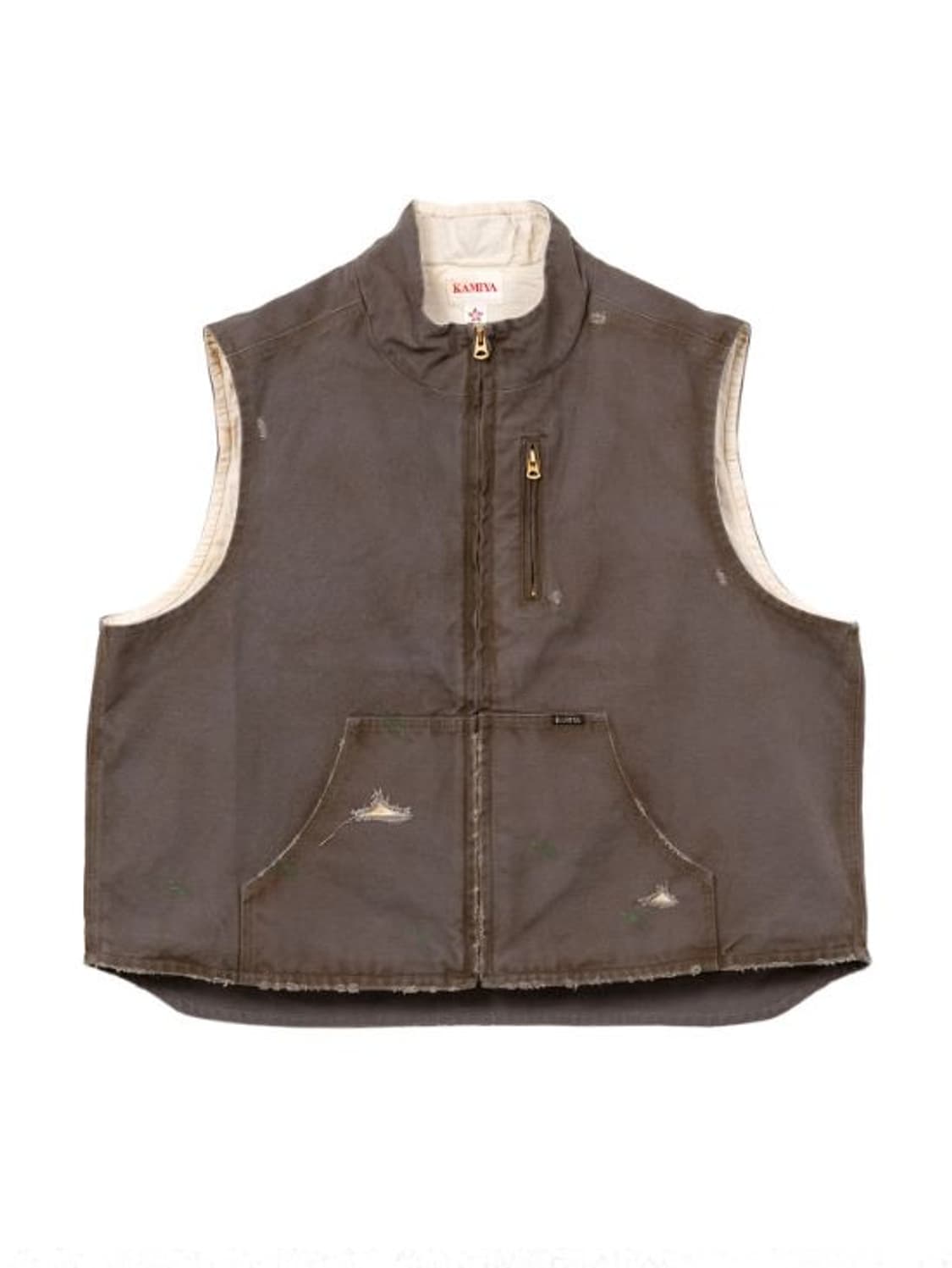 카미야 24FW 보로 덕 페인터 베스트 상품이미지9