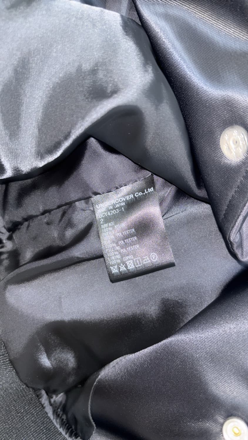 언더커버 신디셔먼 자수 패치 바시티 자켓 2사이즈 상품이미지5