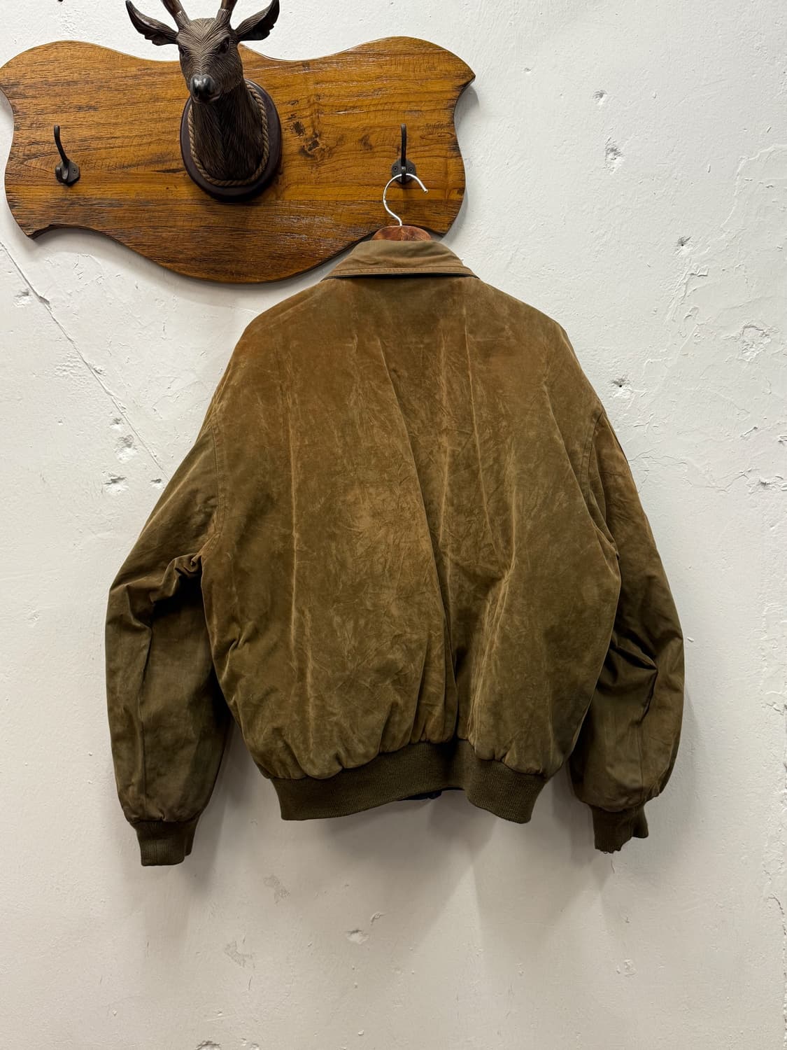 L) Reversible Vintage Zip Bomber Jacket 상품이미지6