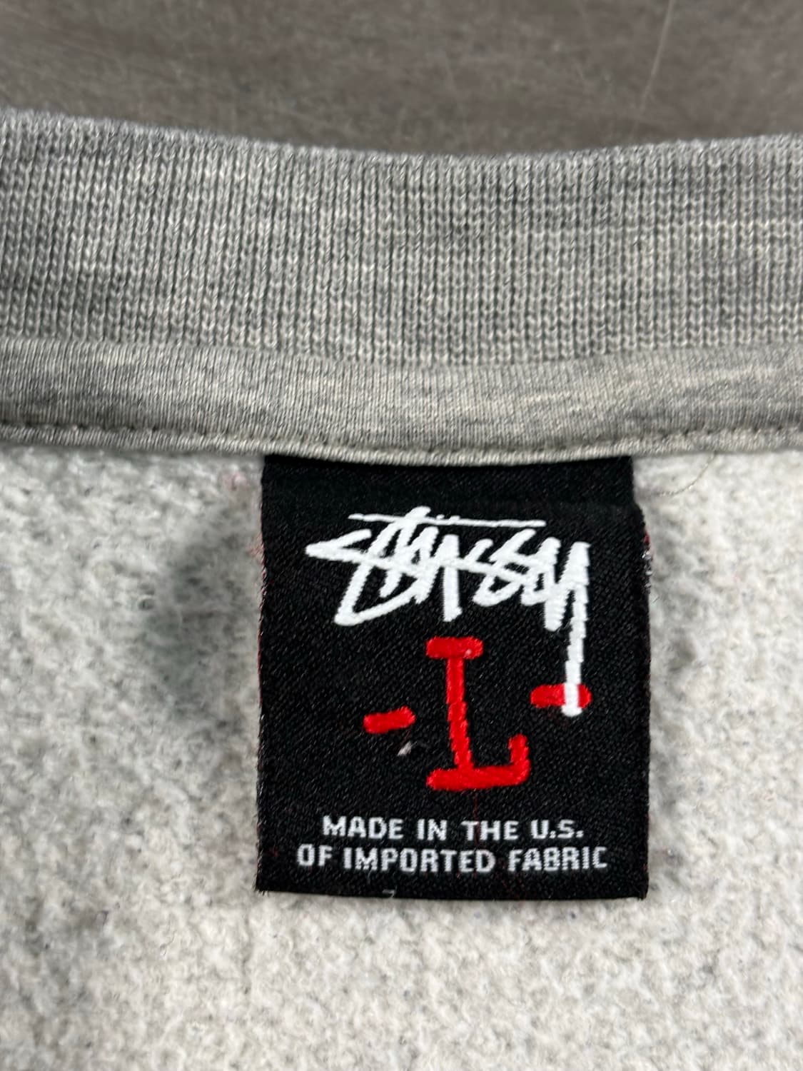 00s 스투시 스탁로고 스웻셔츠 상품이미지8