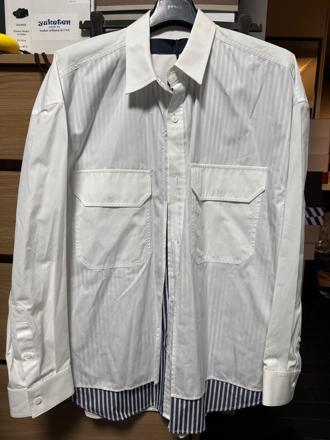 준지 레이어드 셔츠 상품이미지1