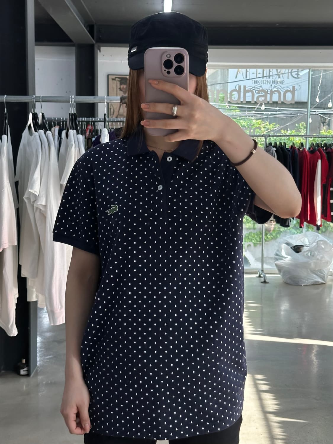 라코스테 도트 버튼 Pk반팔티 상품이미지3