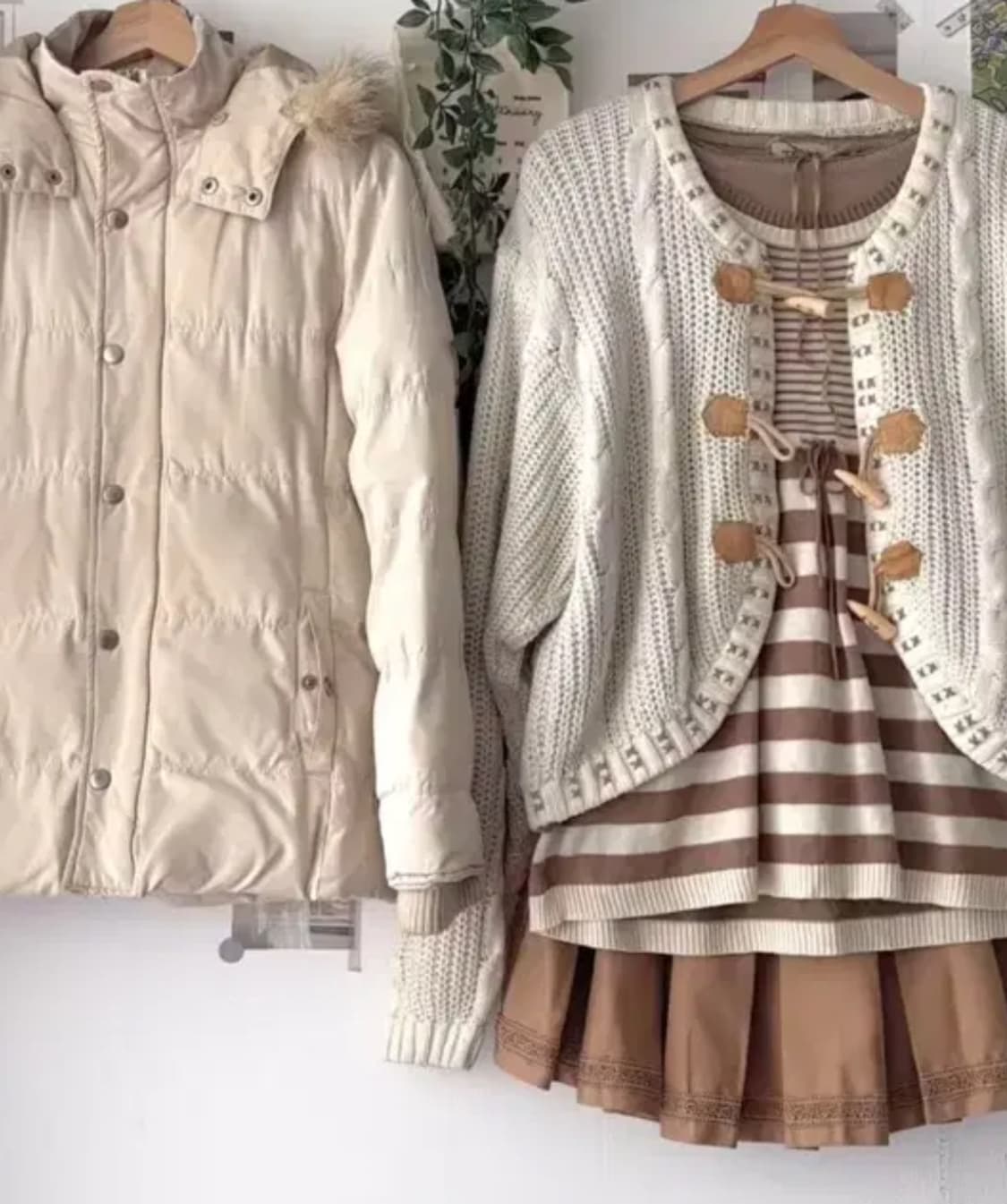 빈티지 코모레빈티지 코디 셋업 세트 상품이미지2