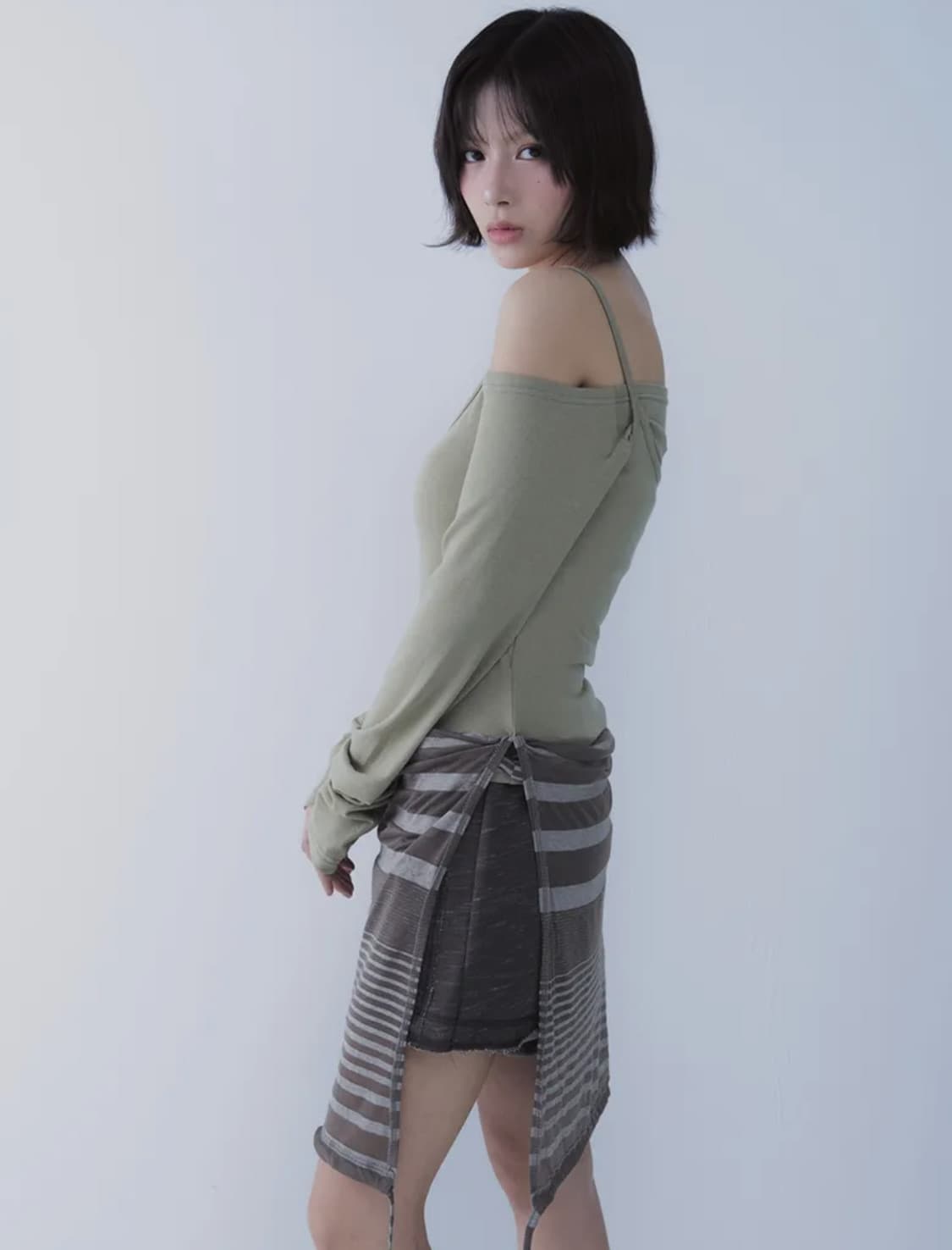 TRANSFORM LAYERED TEE (GREEN) 상품이미지3