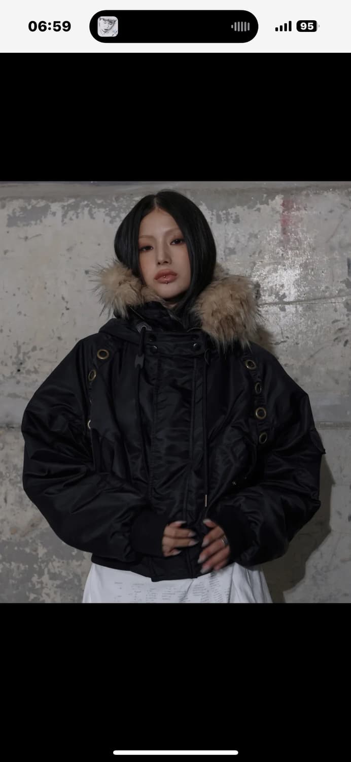 팬시클럽 아일렛 퍼 상품이미지1