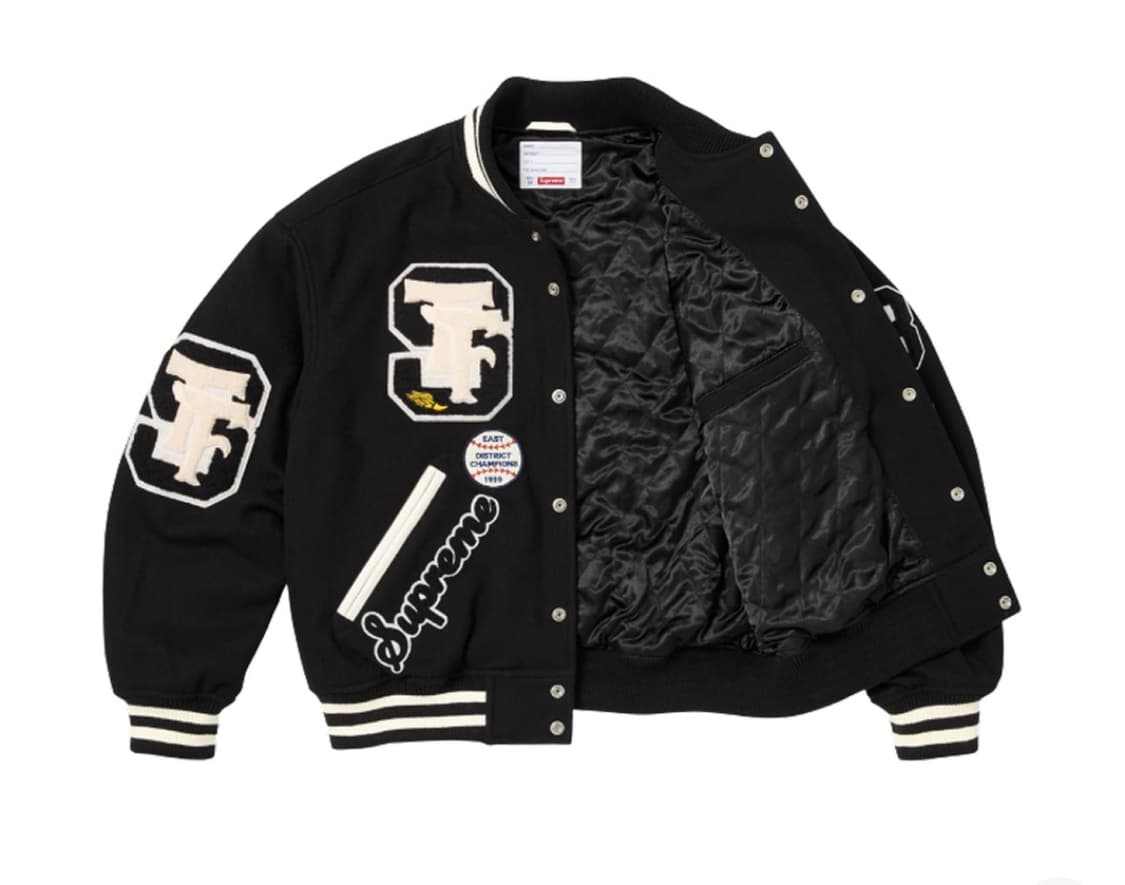 슈프림 드릴팀 바시티 상품이미지2