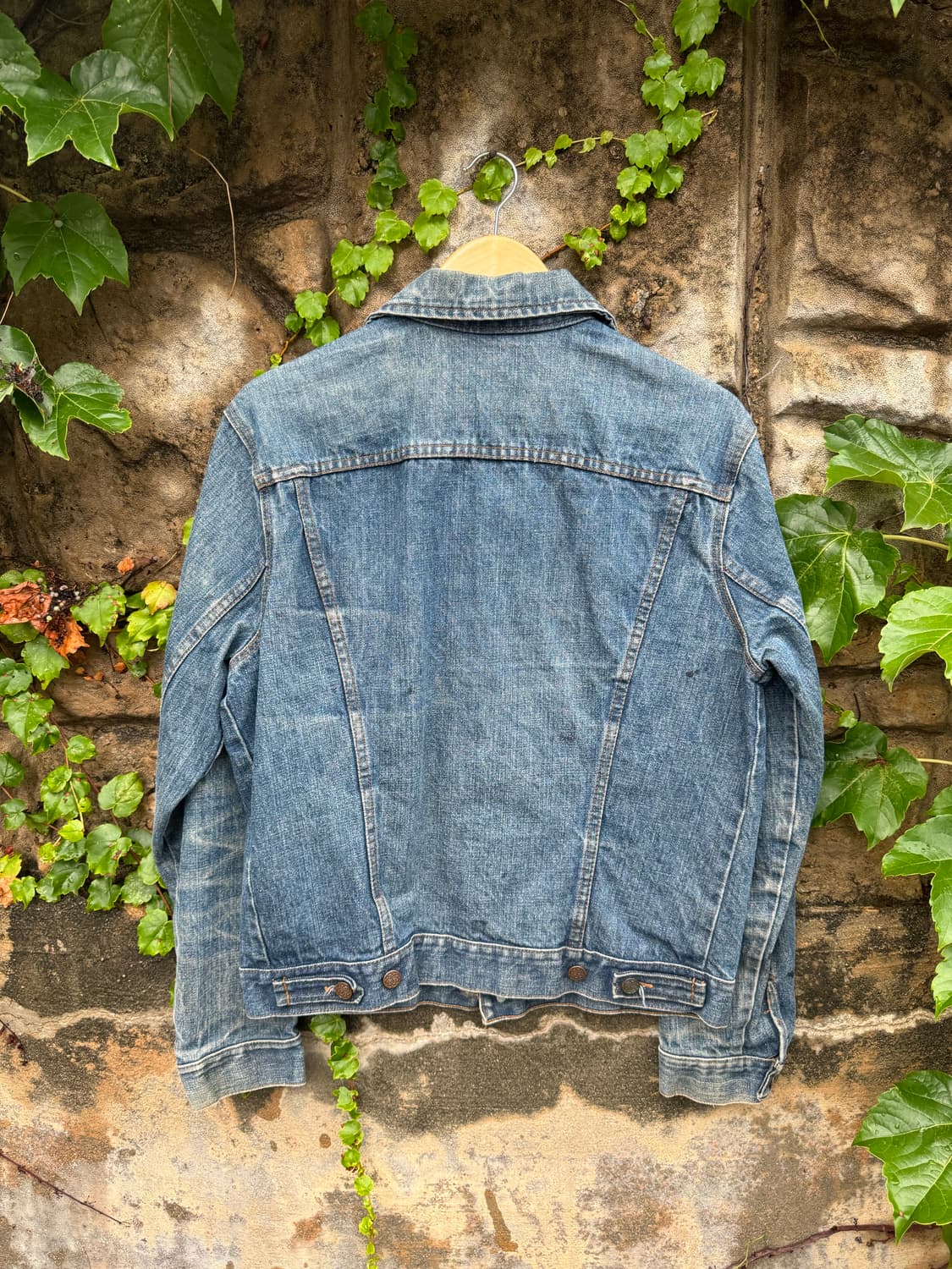 70s 시어스 sears 3rd 빈티지 데님 트러커 자켓 M 상품이미지2