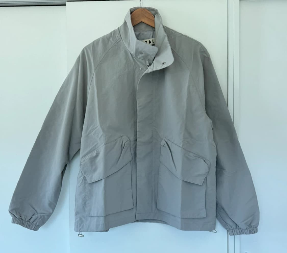 남여공용 오버핏 야상 간절기 바람막이 자켓 (방금받은 새거) 상품이미지3