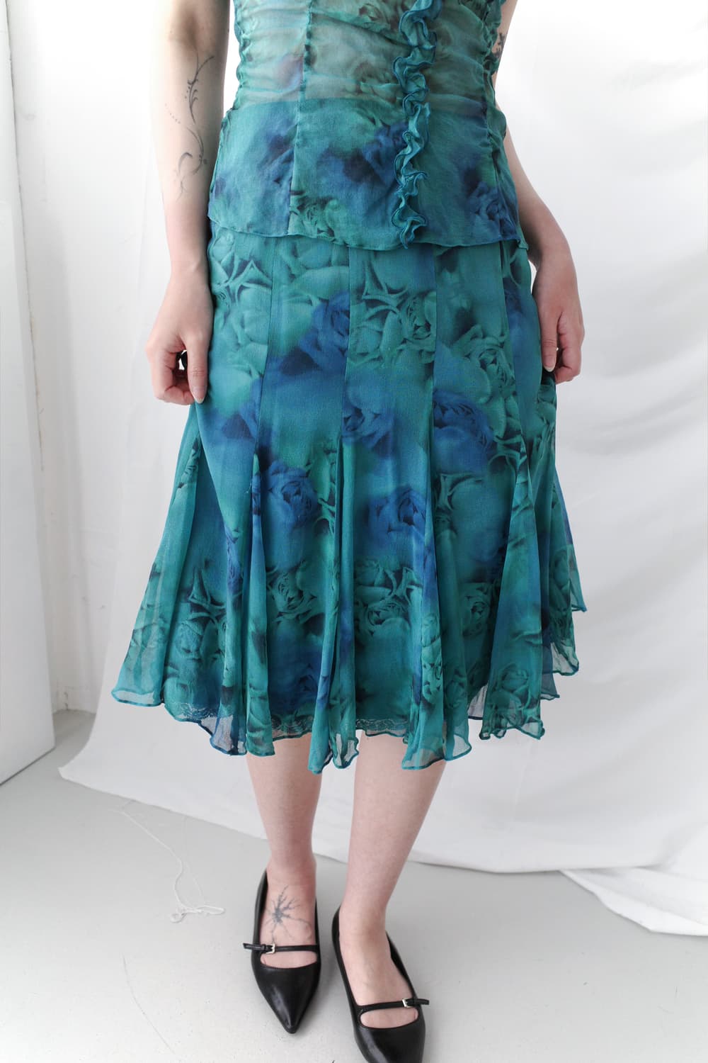 epoca) rose flared skirt 상품이미지4