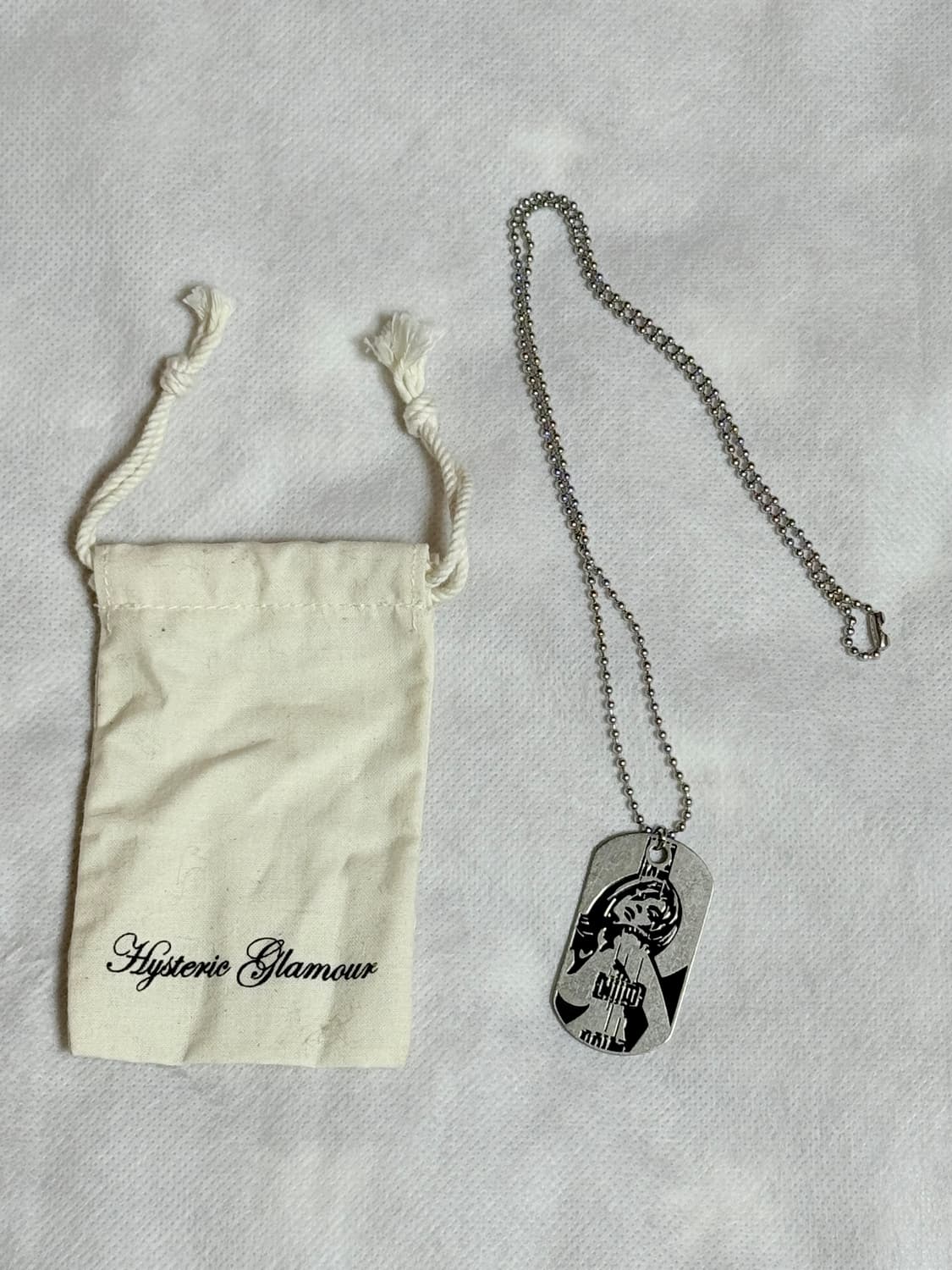 히스테릭 글래머 기타 걸 볼체인 목걸이 상품이미지1