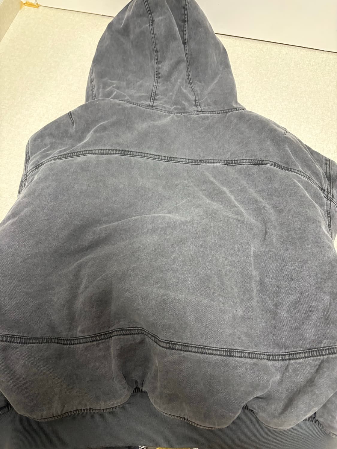 엑스톤즈 봄버 자켓 차콜 1사이즈 상품이미지4