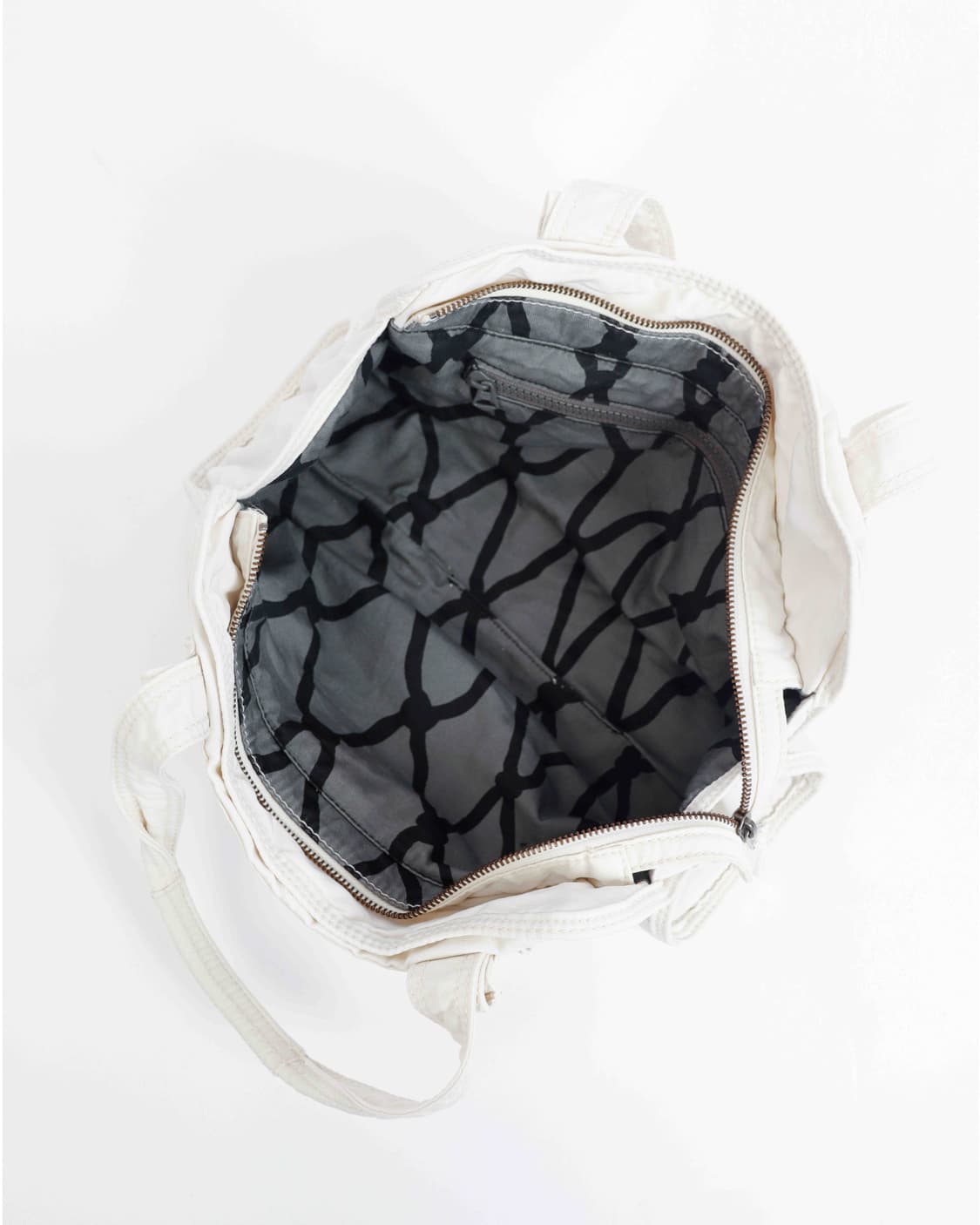 [DIESEL] 화이트 코튼 유틸리티 토트 백 상품이미지5