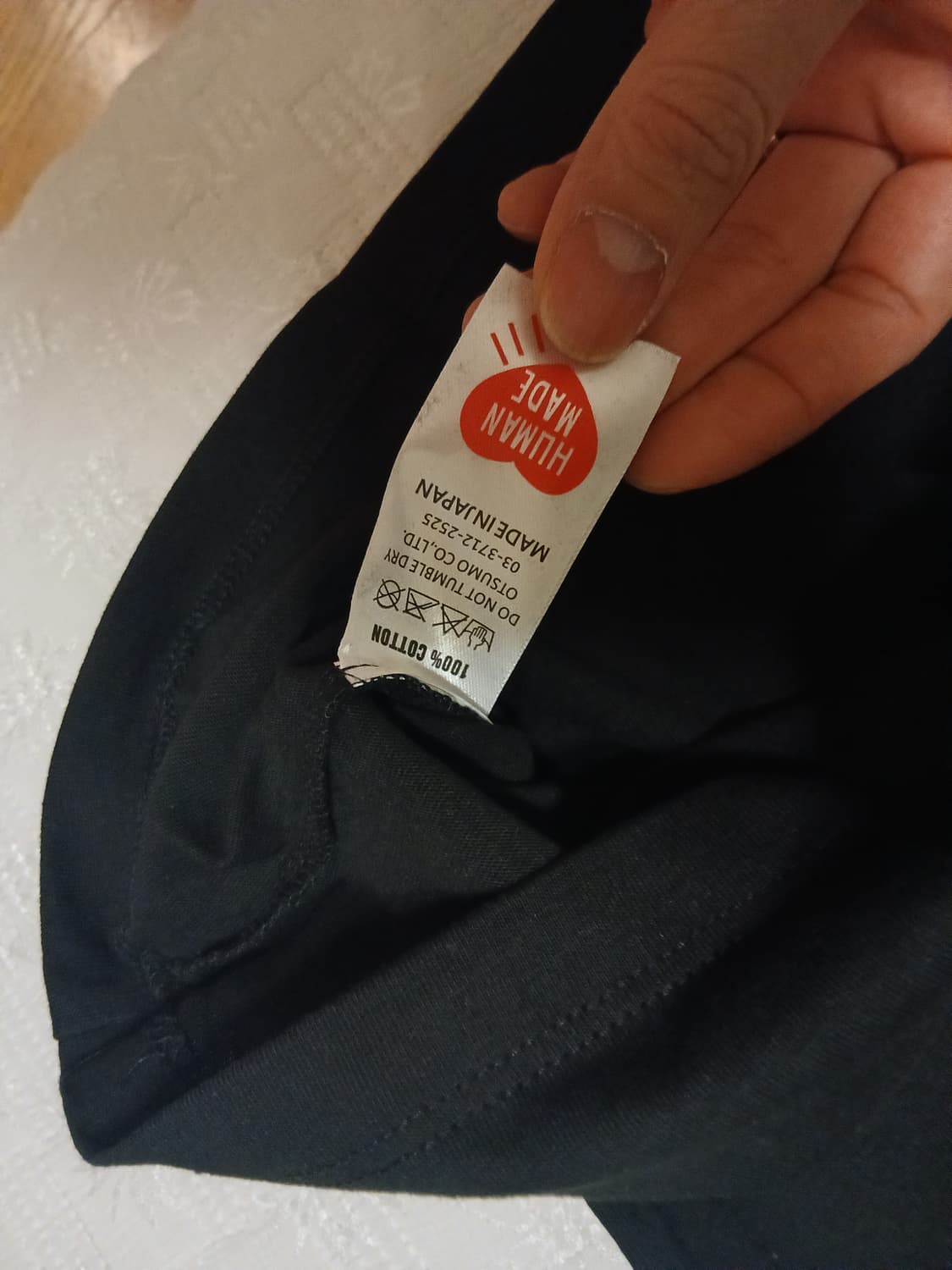 휴먼메이드 블랙 반팔티(새상품) 상품이미지2