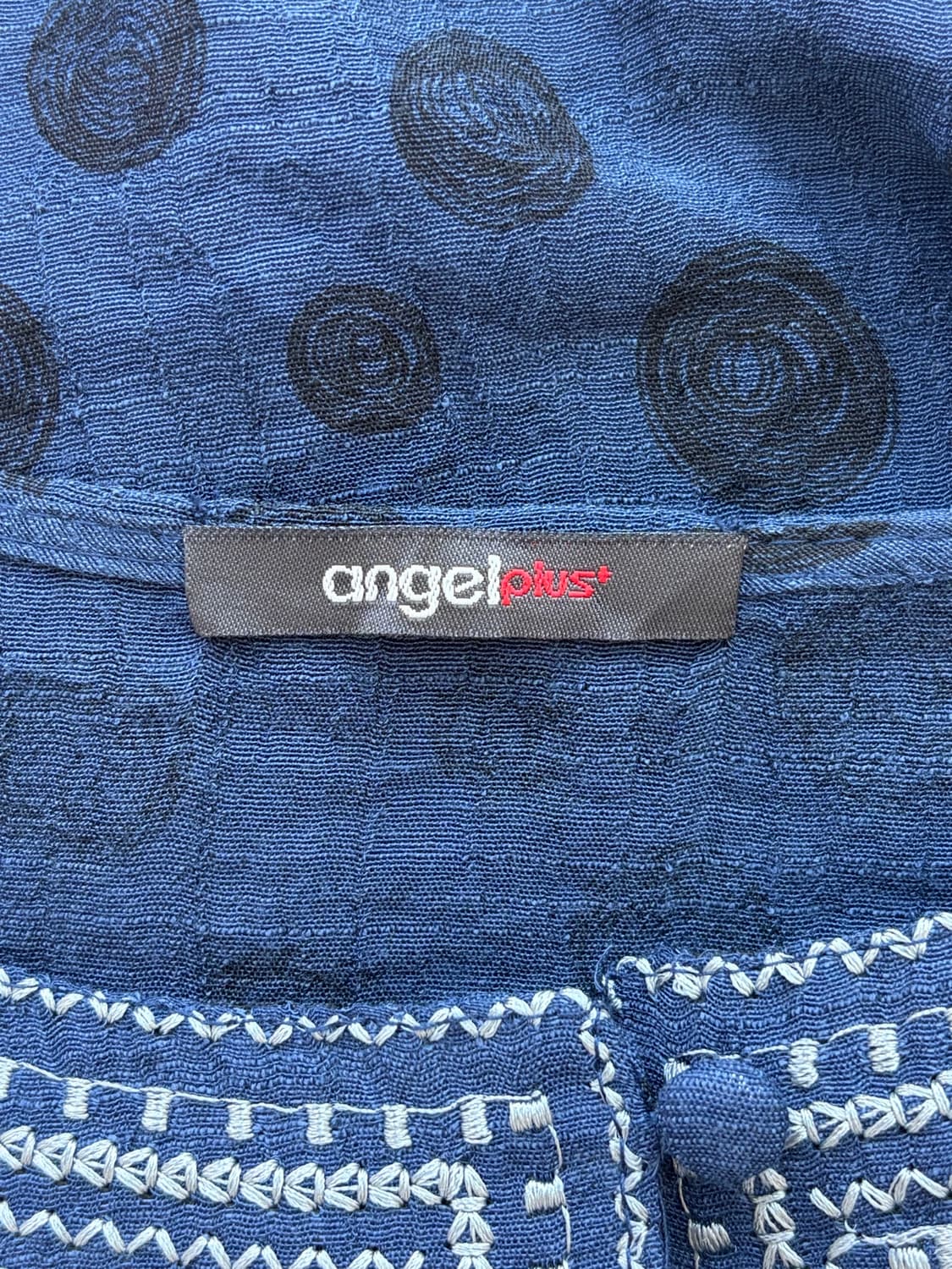 angel plus 자수 도트 코튼 블라우스 상품이미지7