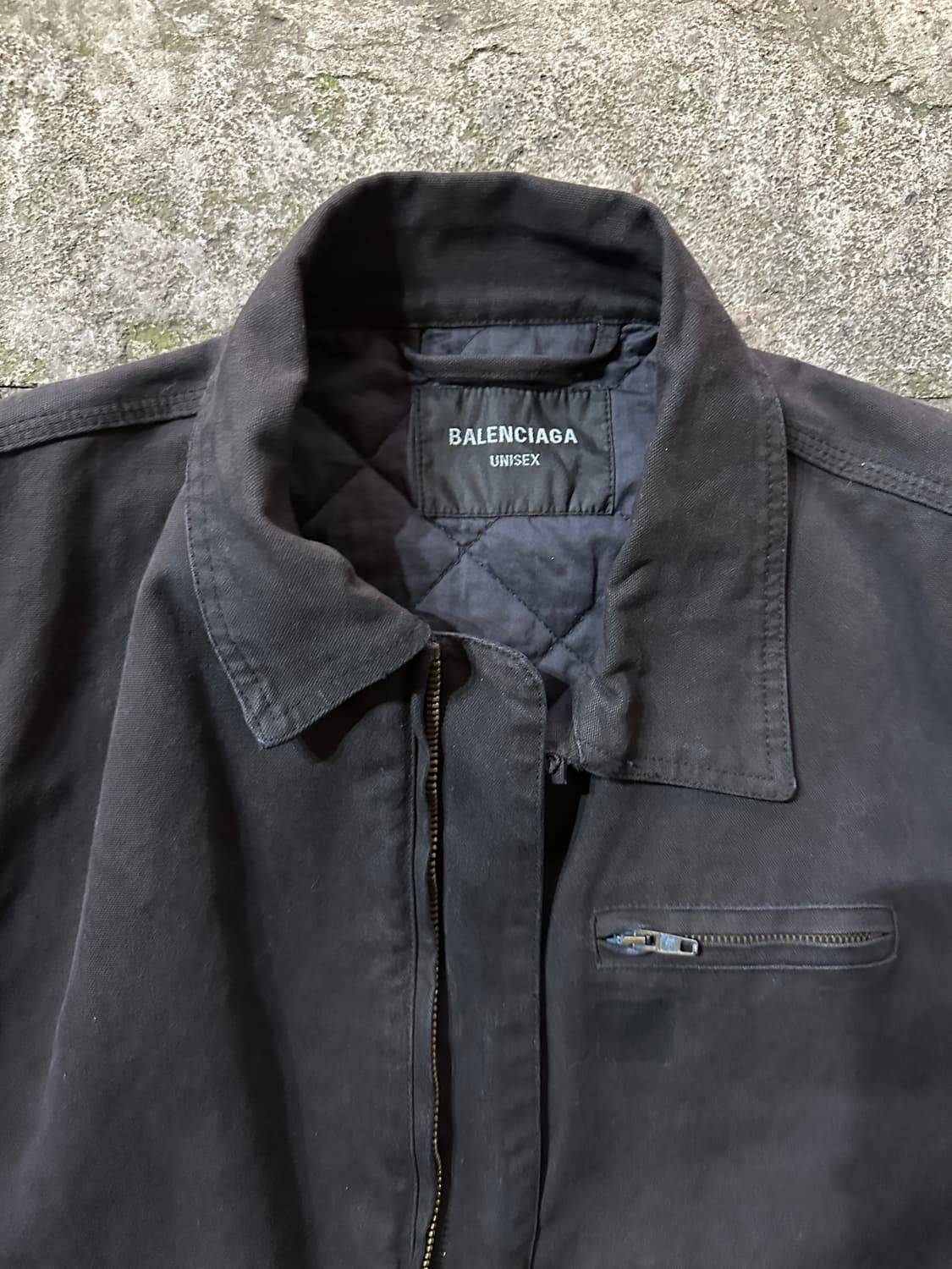 발렌시아가 캔버스 워크 자켓 21FW  상품이미지3