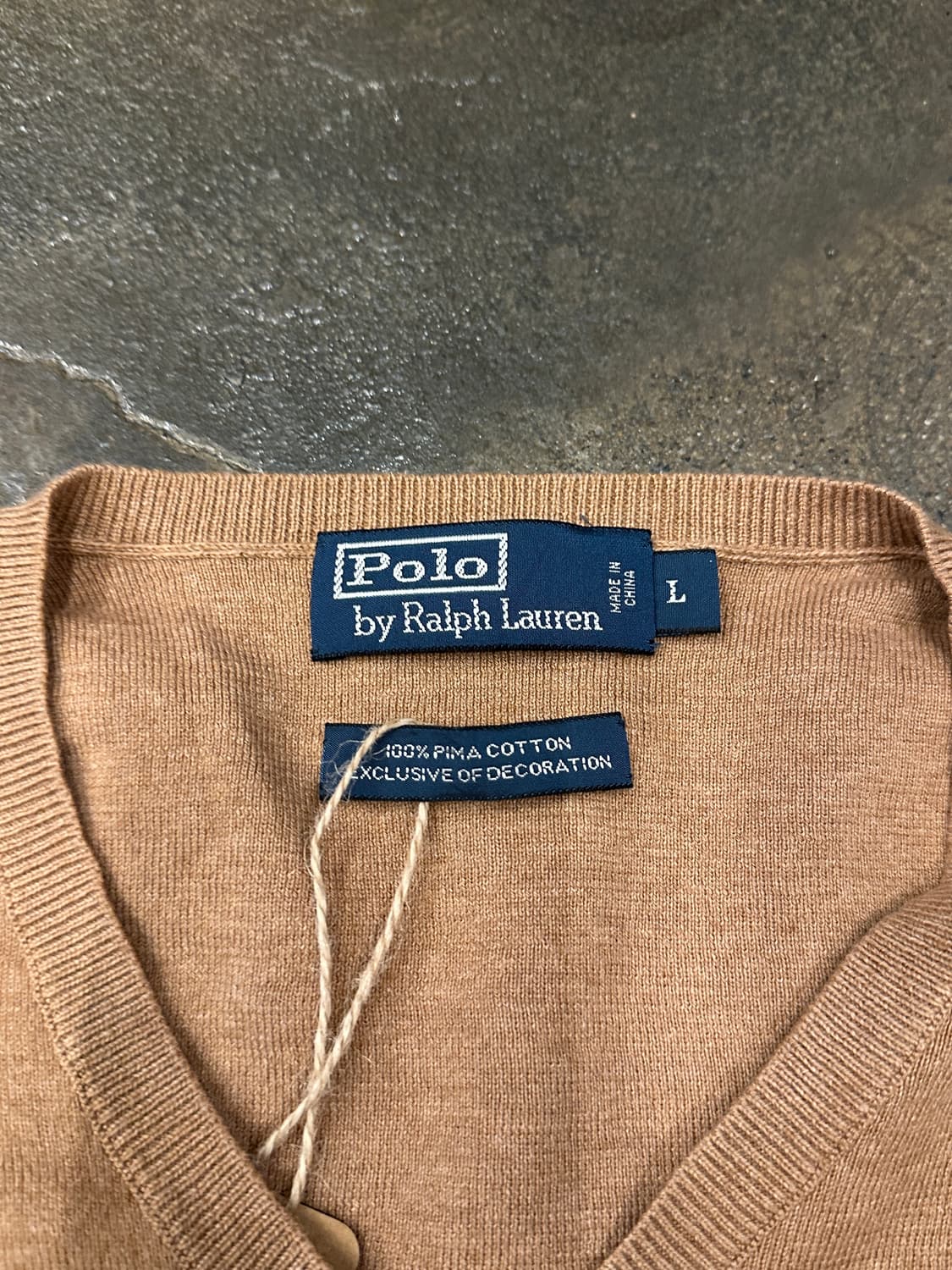 POLO 폴로 랄프로렌 피마코튼 니트 L 상품이미지4