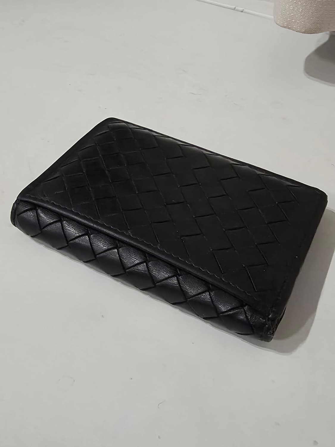 보테가 베네타 남성 반지갑 블랙 상품이미지1