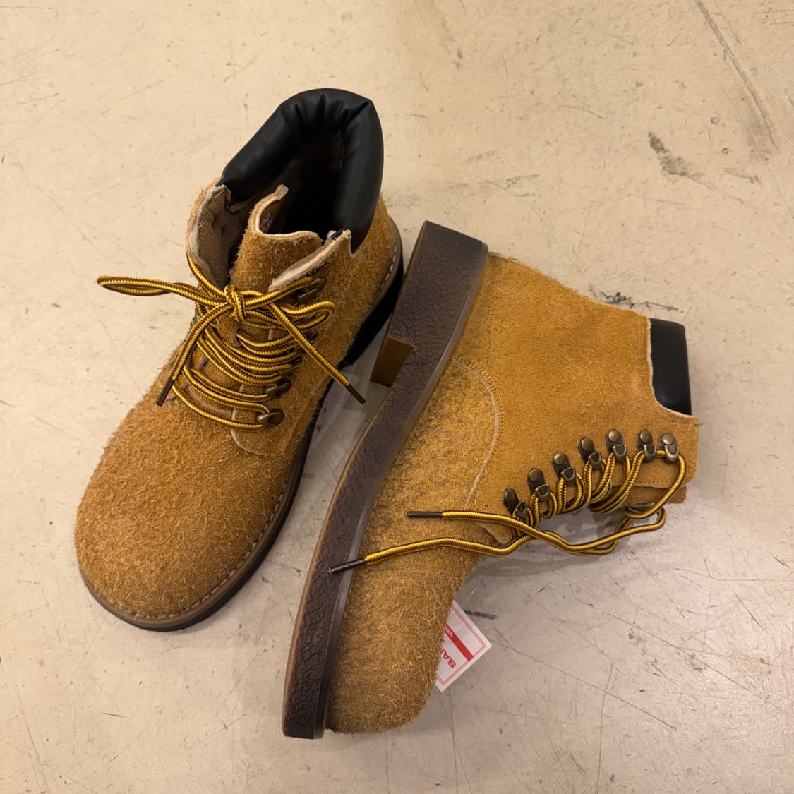 빈티지 데미지 스웨이드 브라운 워커 U869 상품이미지2