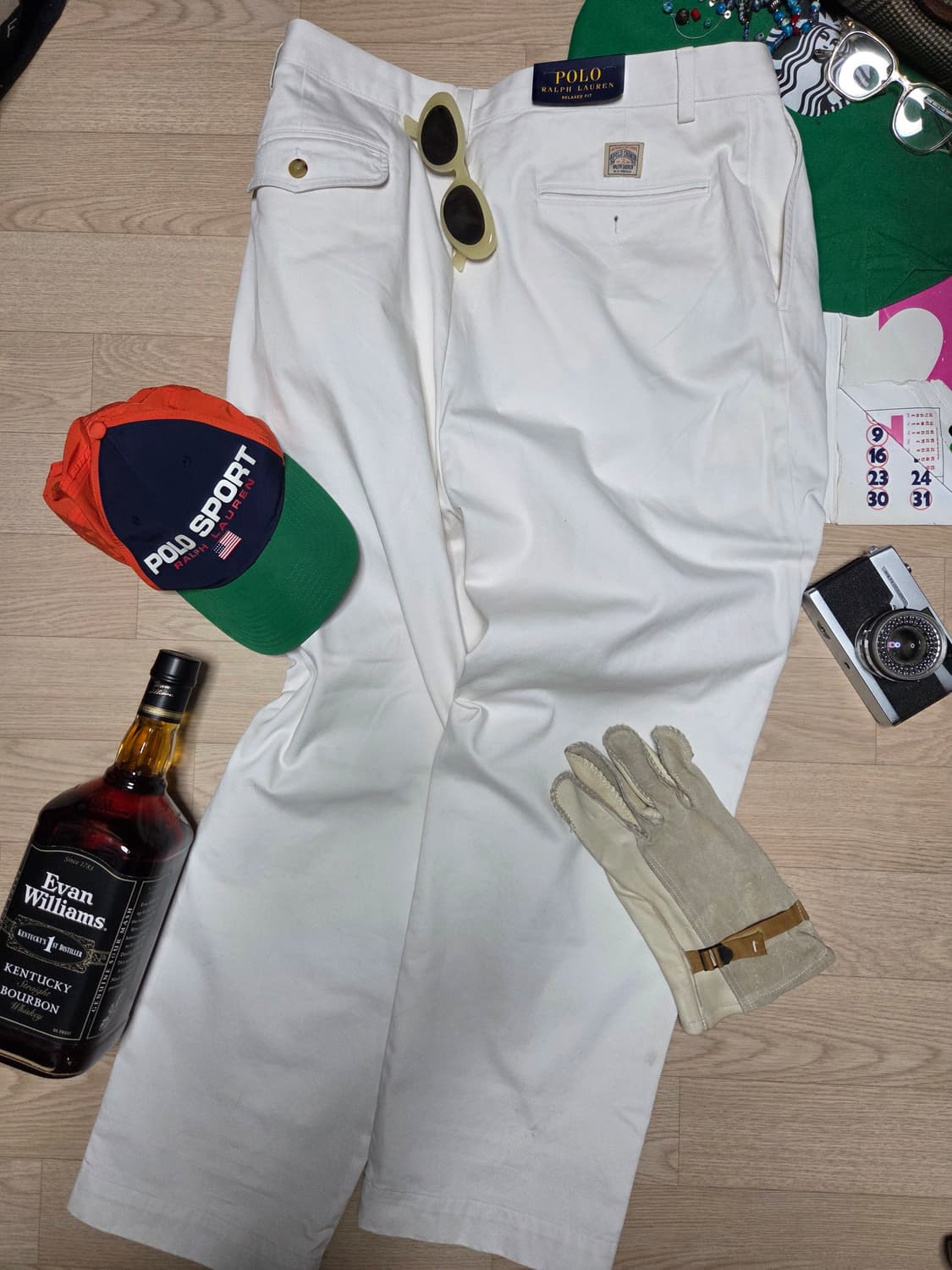 (새상품)POLO RALPH LAUREN 치노 투턱 트윌 팬츠 면바지  상품이미지1