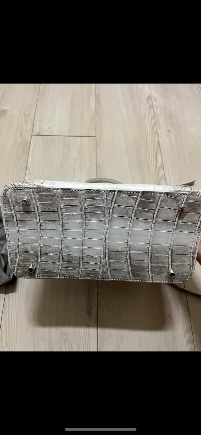 크리스탈렌 악어백 토트백 상품이미지7