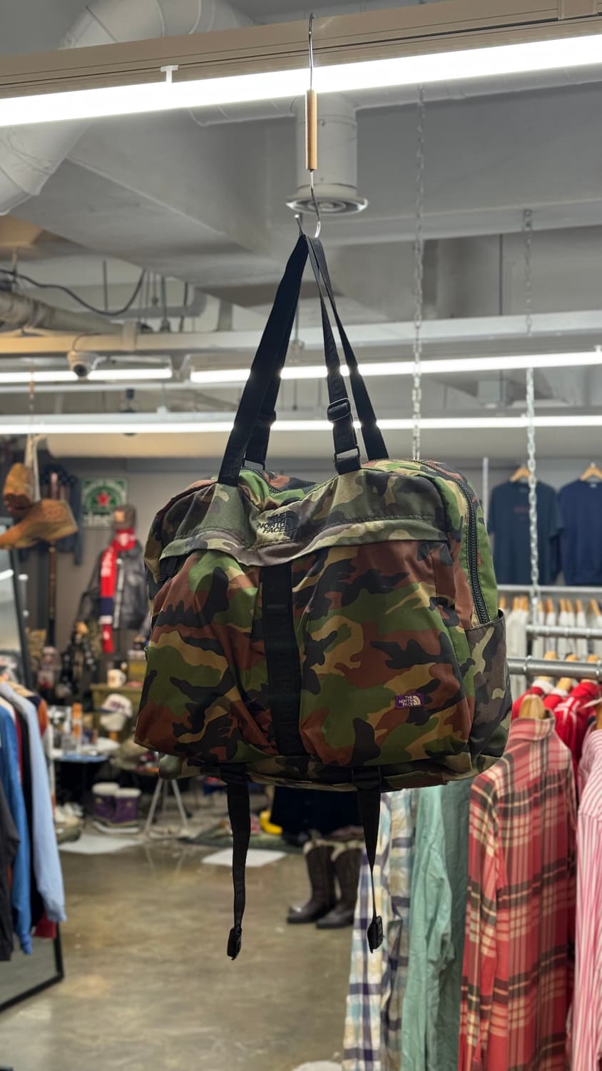 노스페이스 퍼플라벨 나나미카 3way 브리프 카모 백 (OS) 상품이미지1