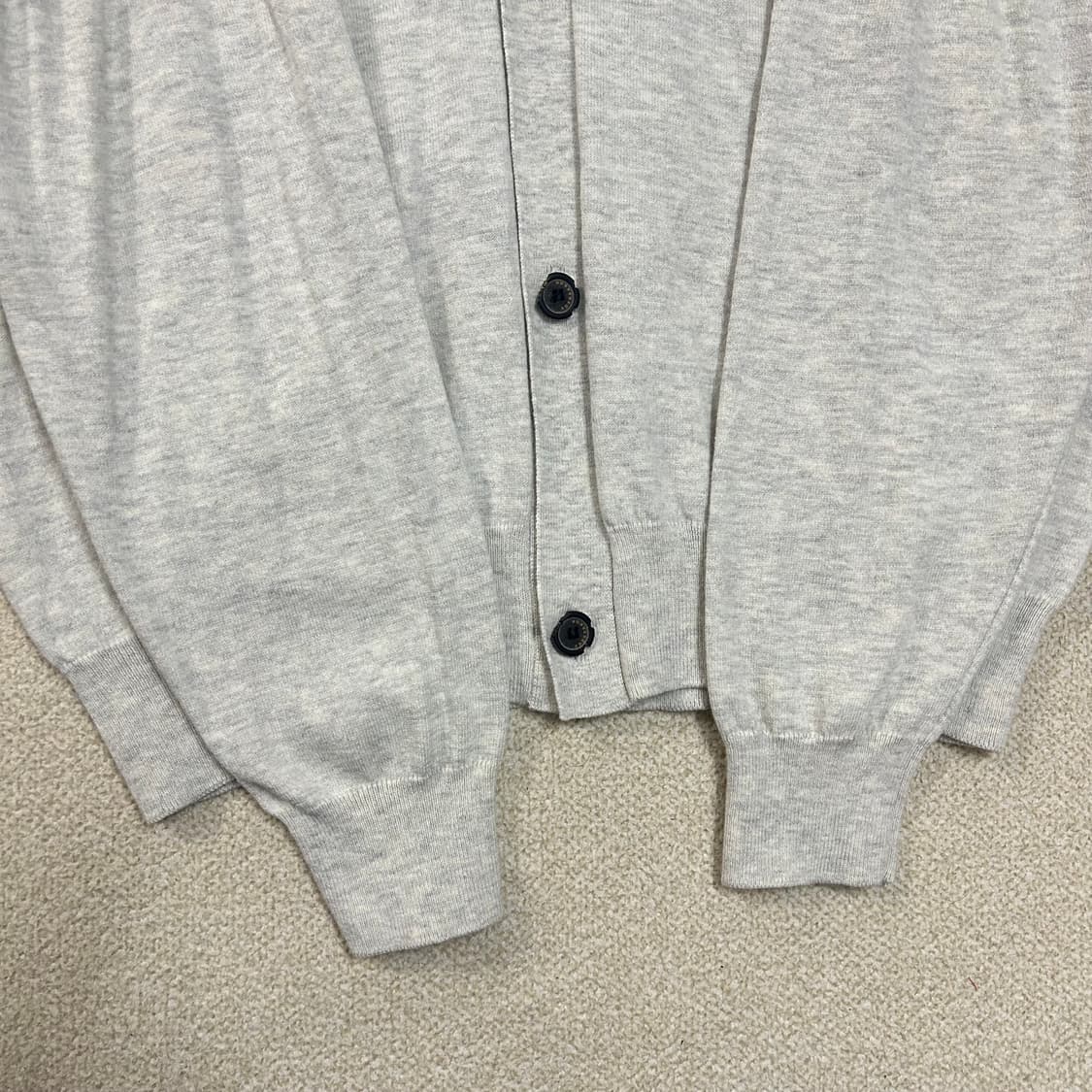 (A2) 아더에러 22SS 트윈하트 로고 가디건 오트밀 상품이미지6