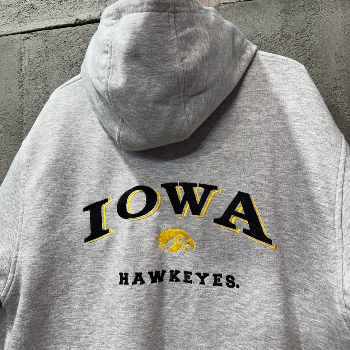 90s 푸마 아이오와 대학 호크아이즈 리버시블 자켓 (XL)   상품이미지2