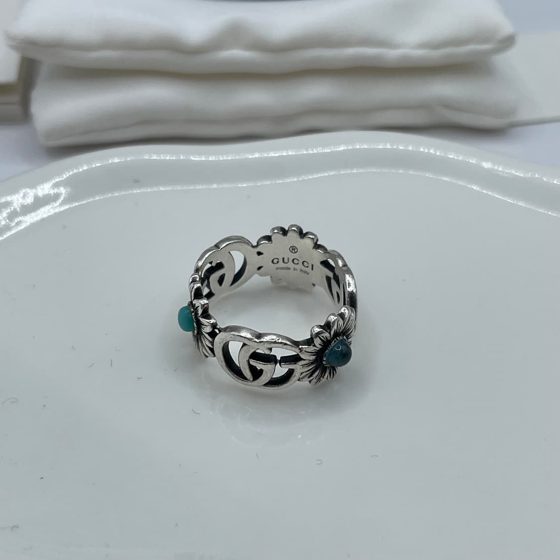 구찌 반지 11호 GG 마몽 자개 링 상품이미지4