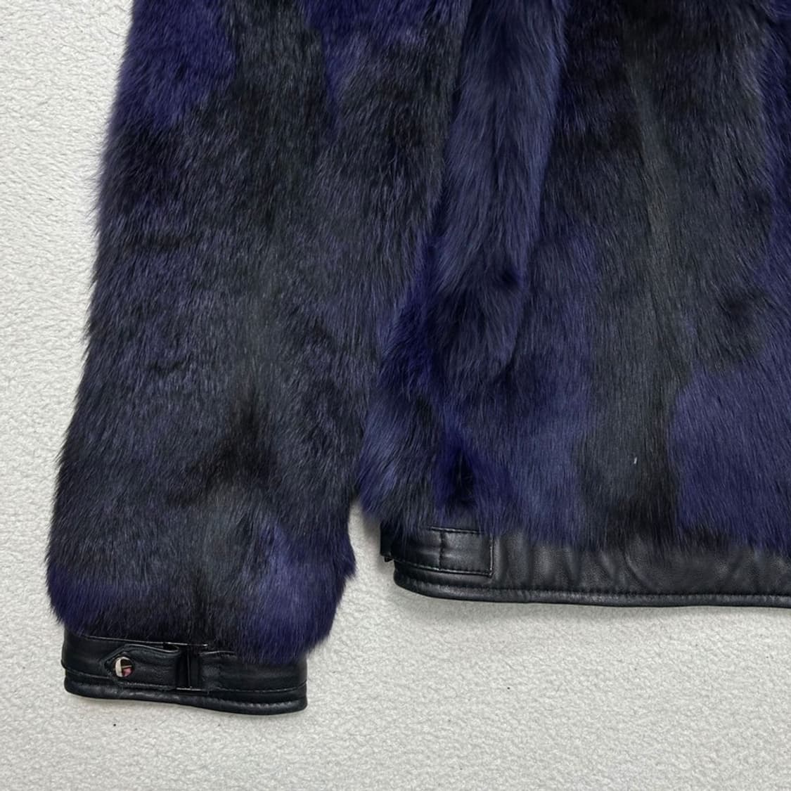 폭스하운드 레오파드 모피 코트 양가죽 66 상품이미지2