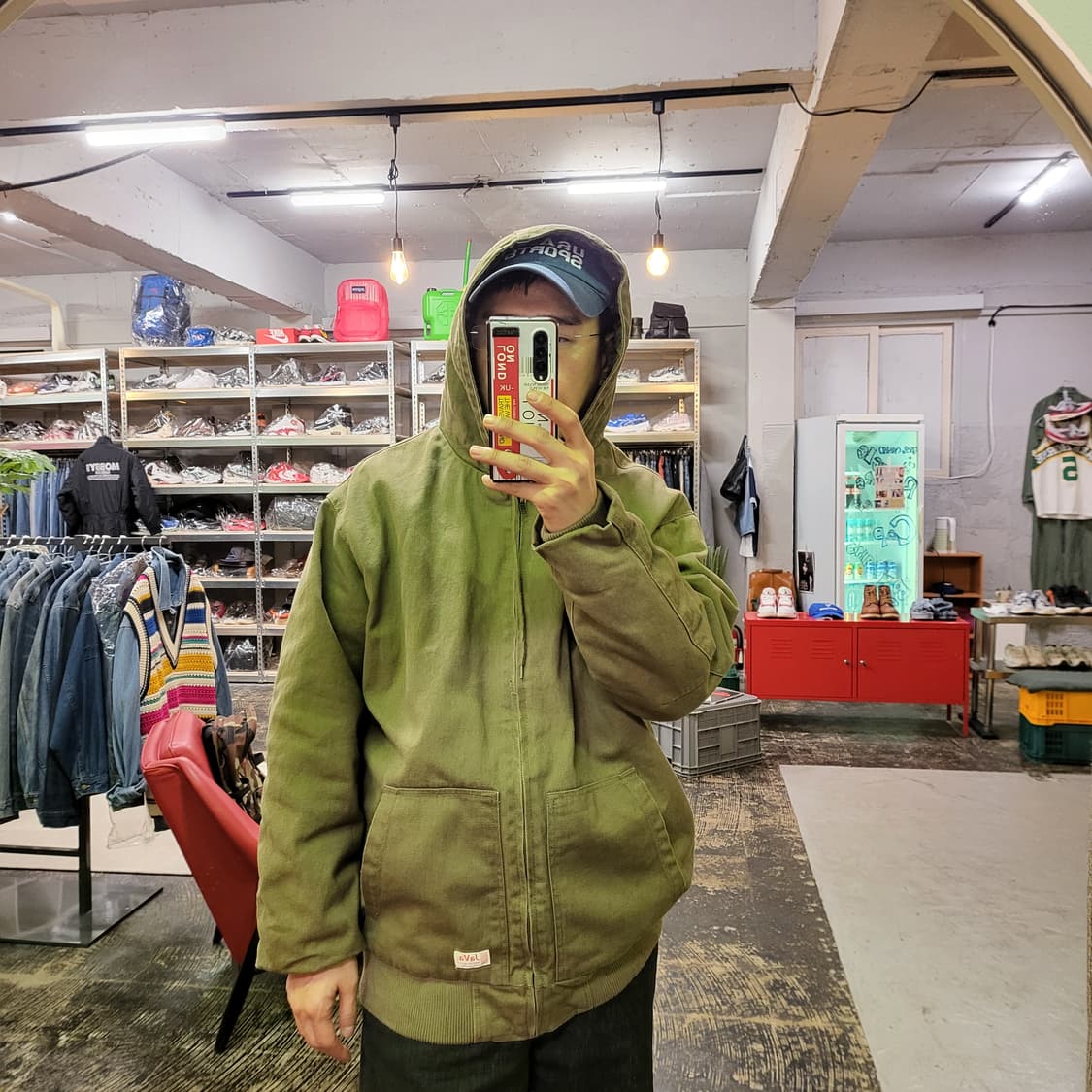 Japan JaVa 액티브 후드 워크자켓 (XL) 상품이미지7