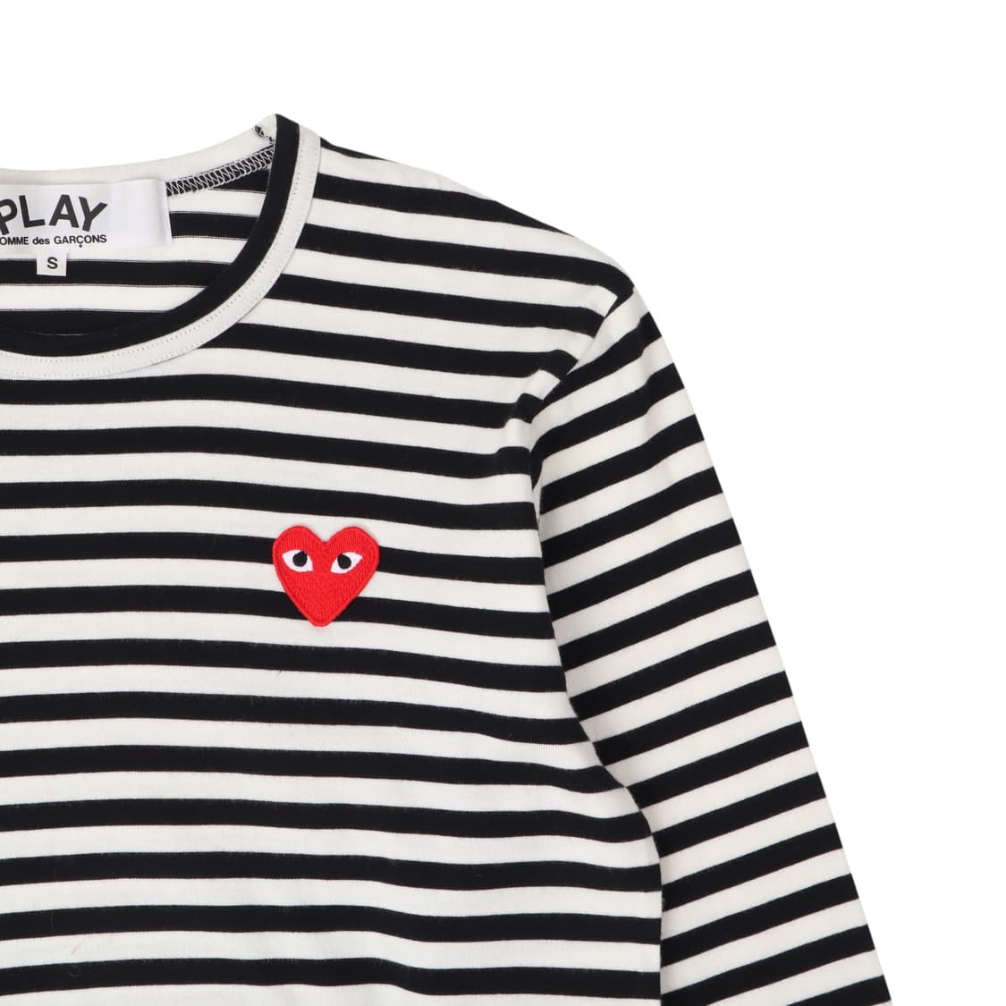 꼼데가르송 하트와펜 보더 스트라이프 롱슬리브 상품이미지3