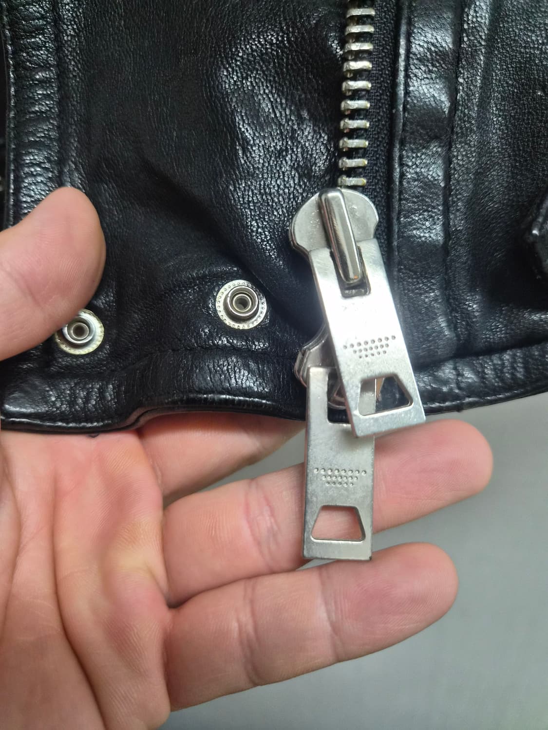 우먼 55) ITALY 양가죽 라이더 자켓 팝니다 상품이미지3