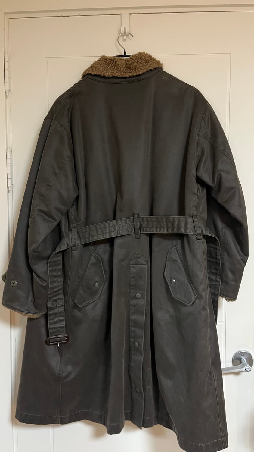20fw 엔지니어드가먼츠 Storm coat Dark Olive (S) 상품이미지3
