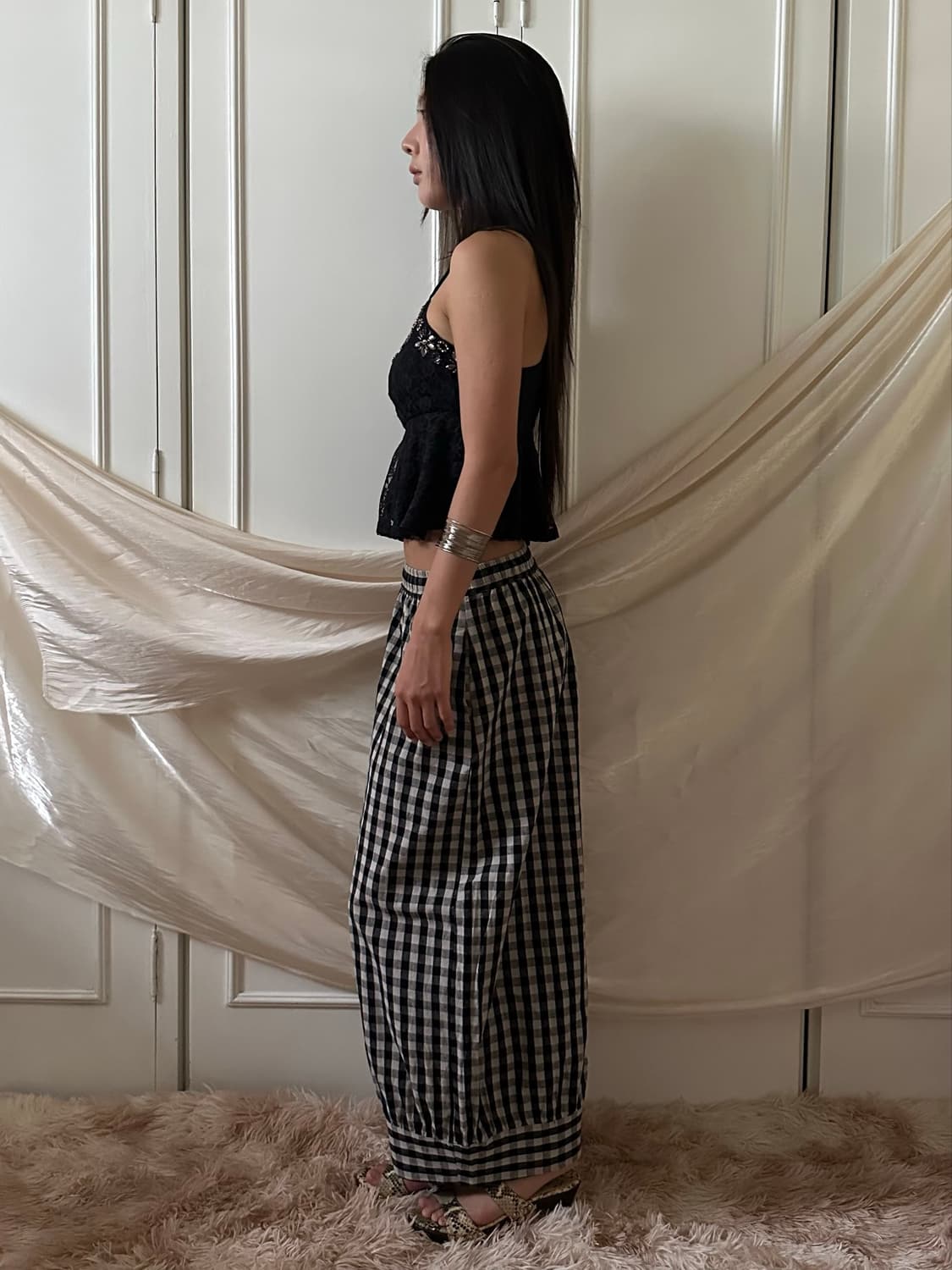 check baggy pants 상품이미지2
