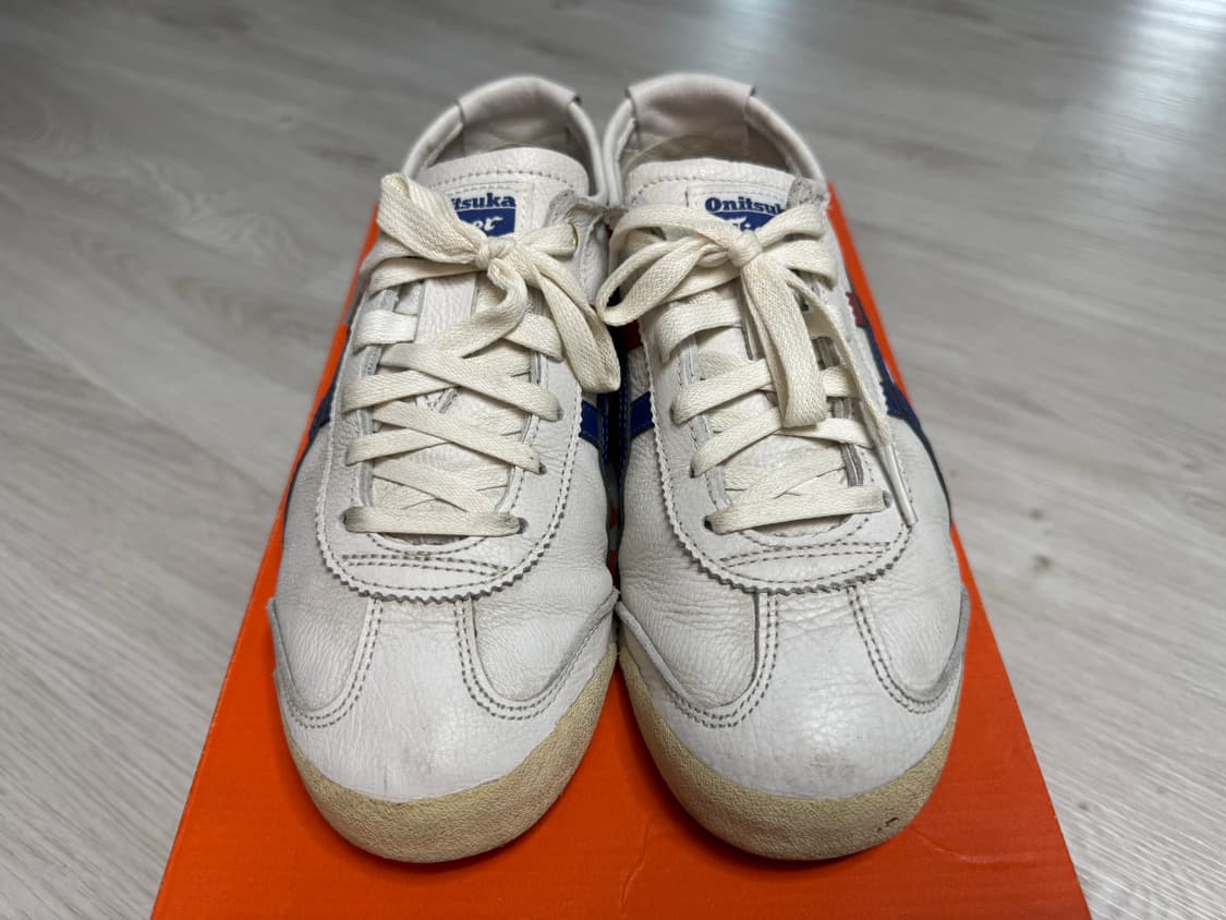 [245] 오니츠카타이거(W) D507L 멕시코 66 화이트 다크블루 상품이미지4