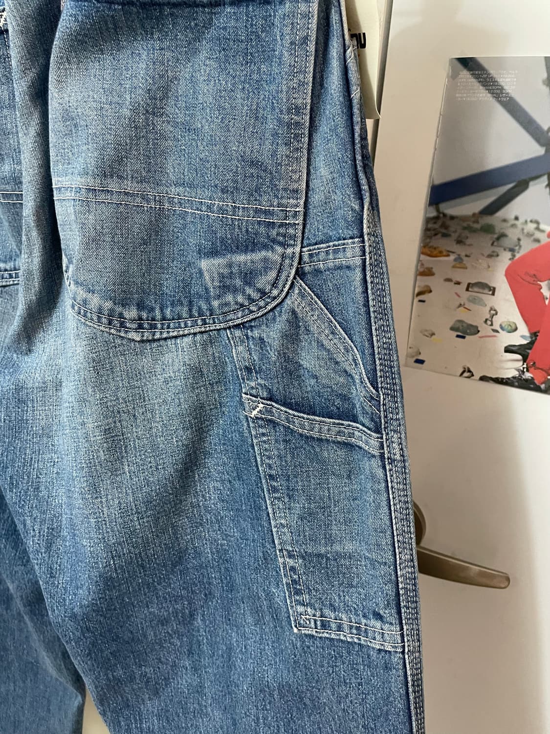 리 카펜터 데님팬츠 (made in japan) (M) 상품이미지5