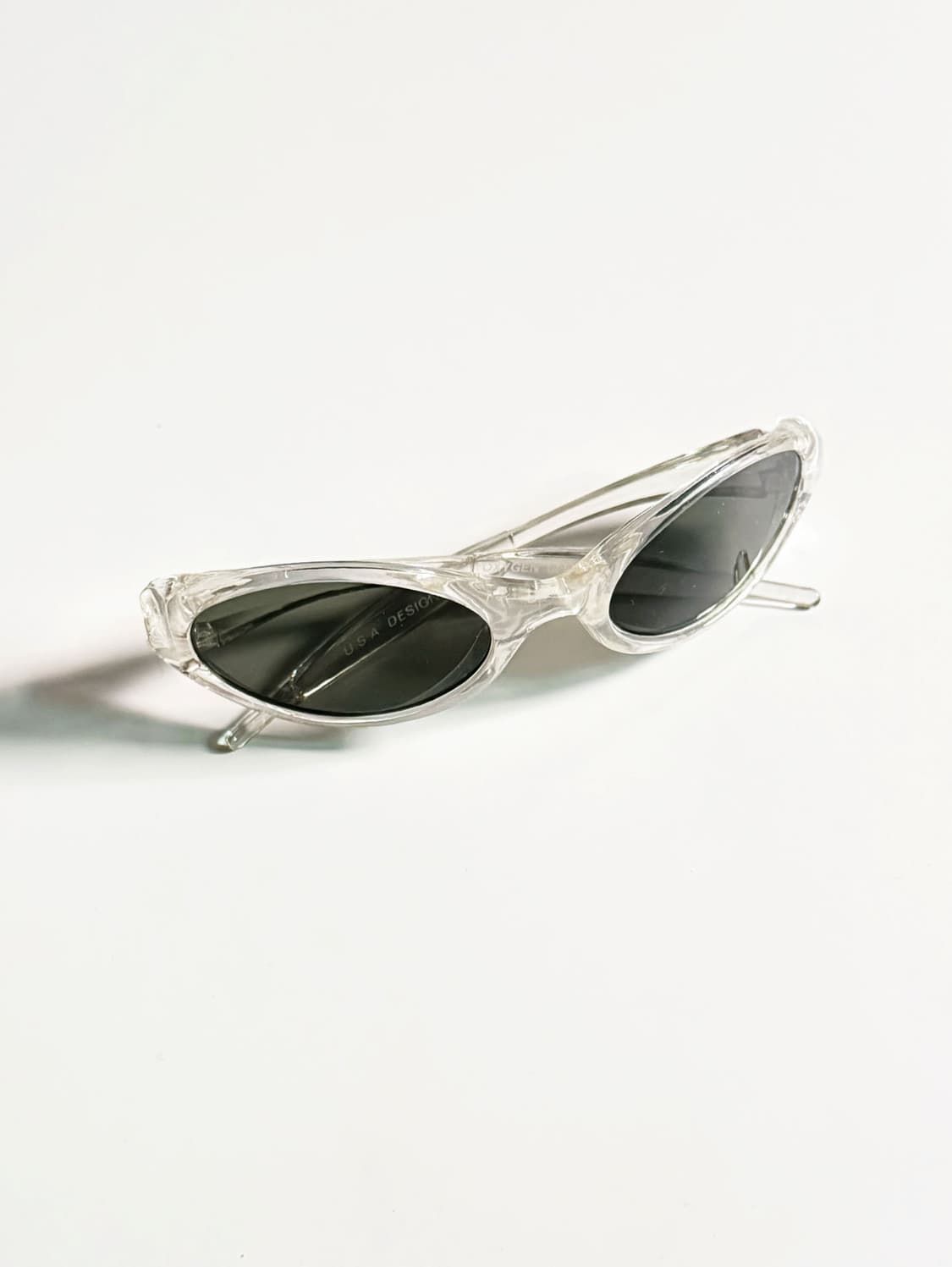 90s OXYGEN 오벌 랩 어라운드 빈티지 선글라스 상품이미지1