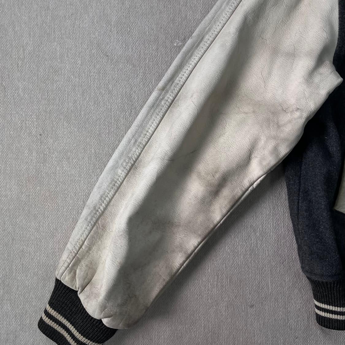 100 아메리칸 빈티지 울 바시티 자켓  상품이미지4