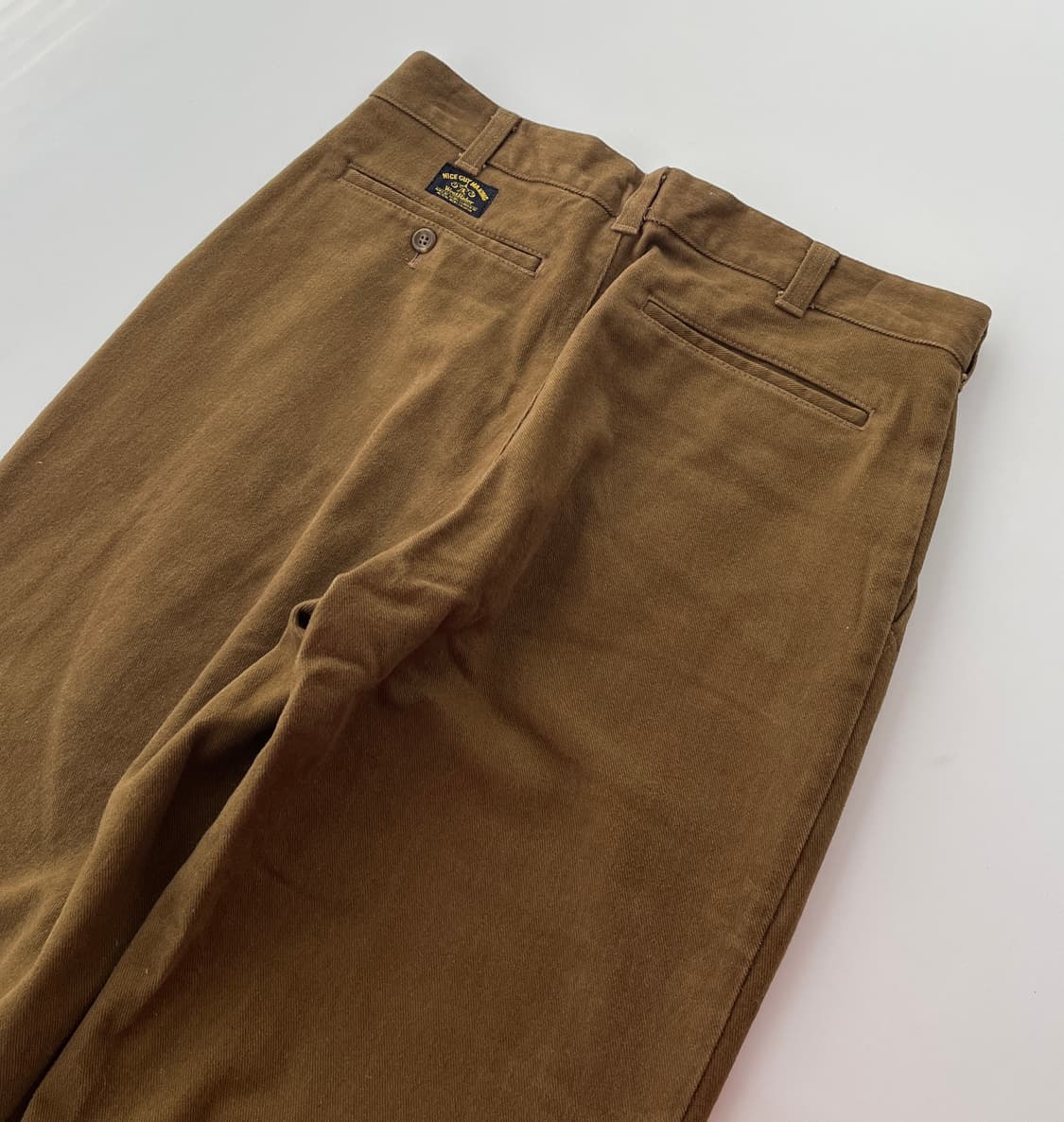 와이드 몰스킨 치노 팬츠 상품이미지5