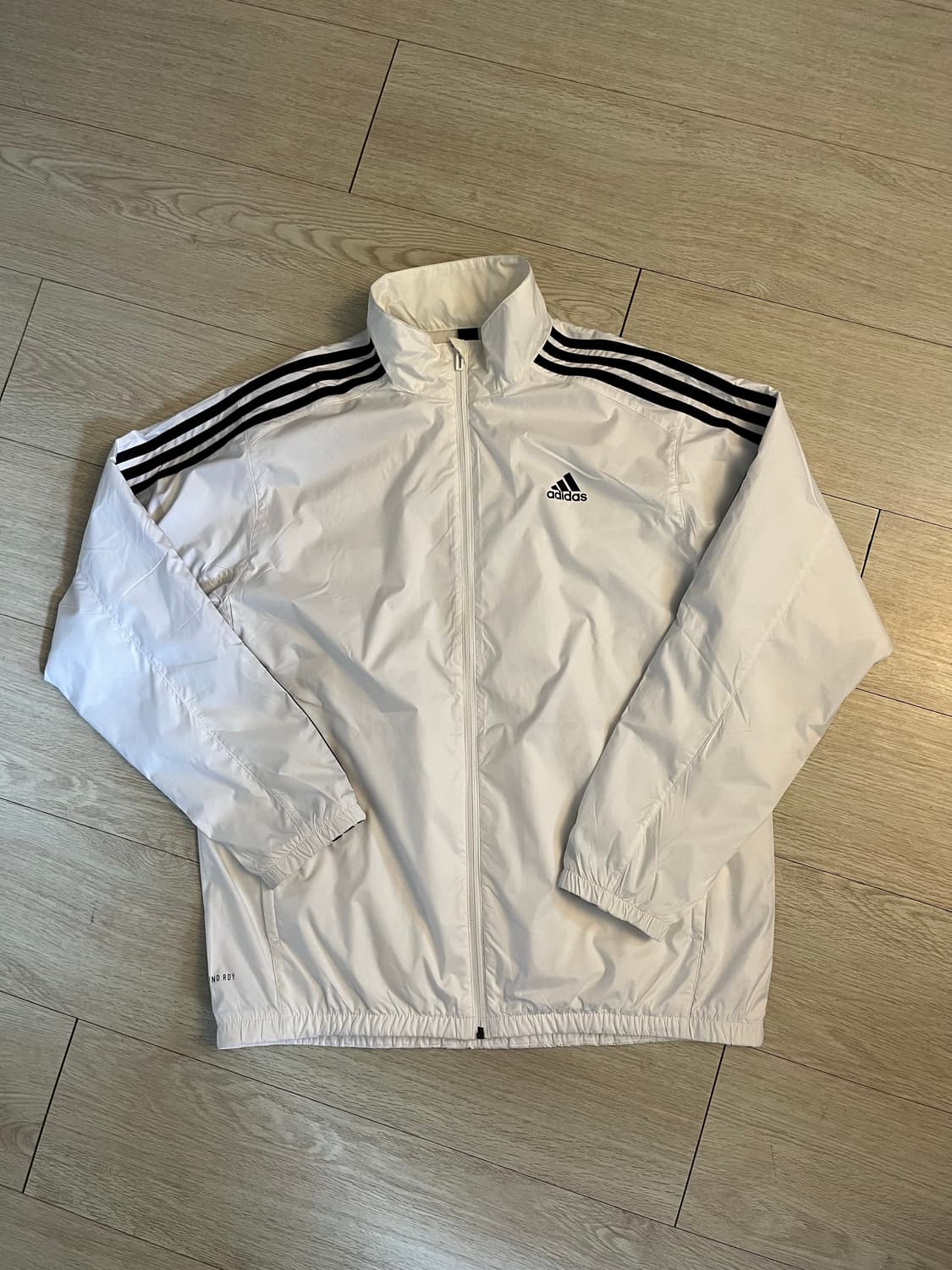 아디다스 삼선 화이트 바람막이 상품이미지1