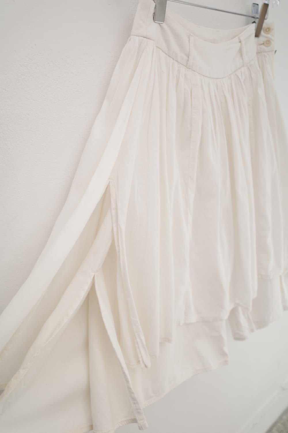 Corduroy waist skirt layered pants 상품이미지6