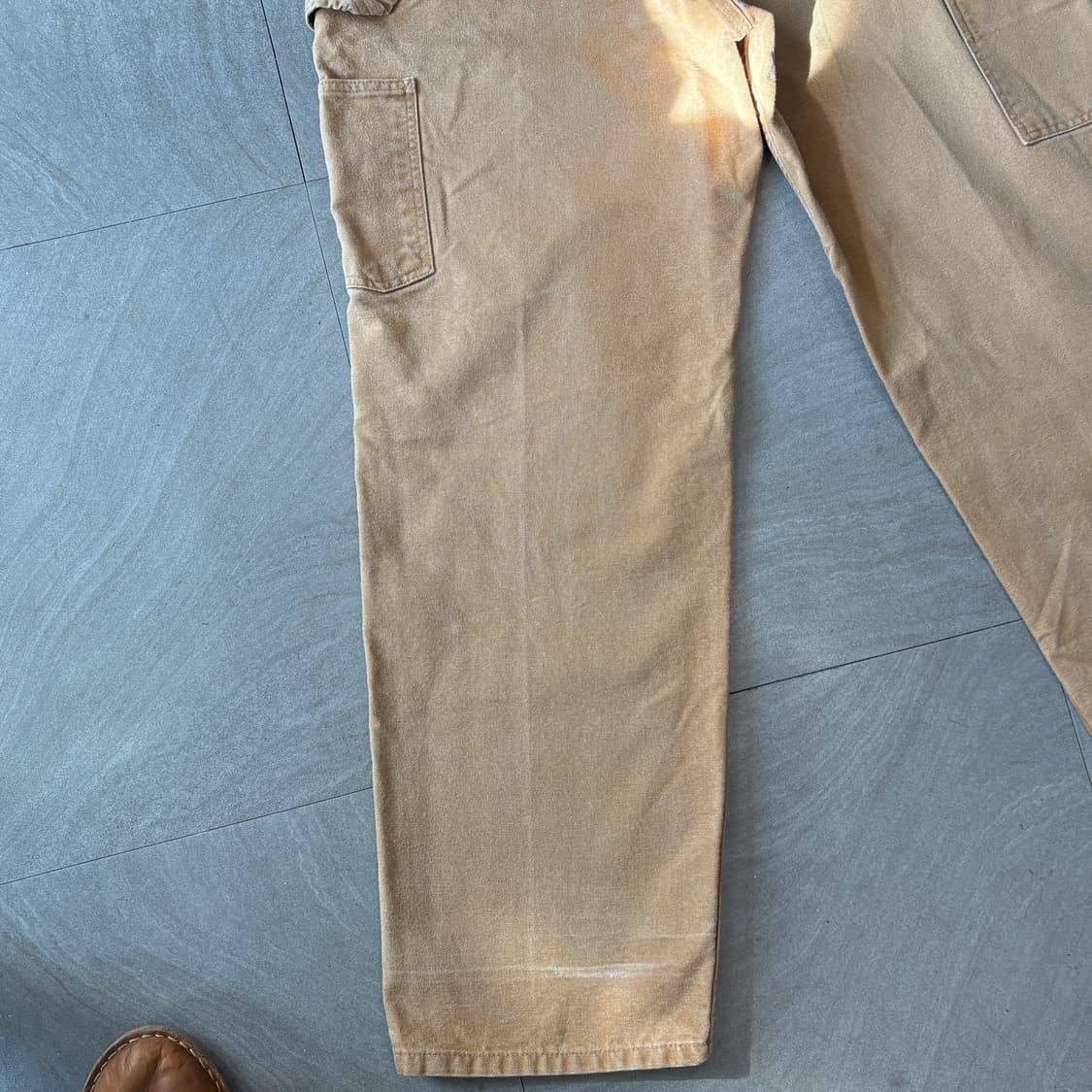 칼하트 정품 오리지널 브라운 카펜터 팬츠 상품이미지2