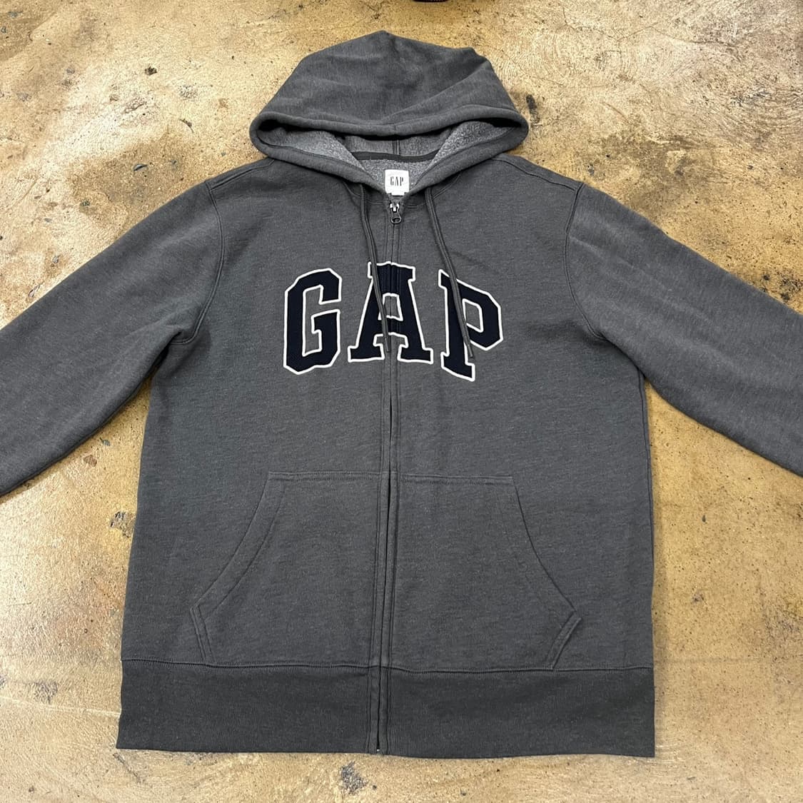 갭 그레이 후드집업 상품이미지3