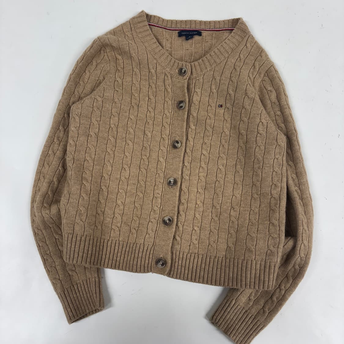 타미힐피거 케이블 가디건 상품이미지3