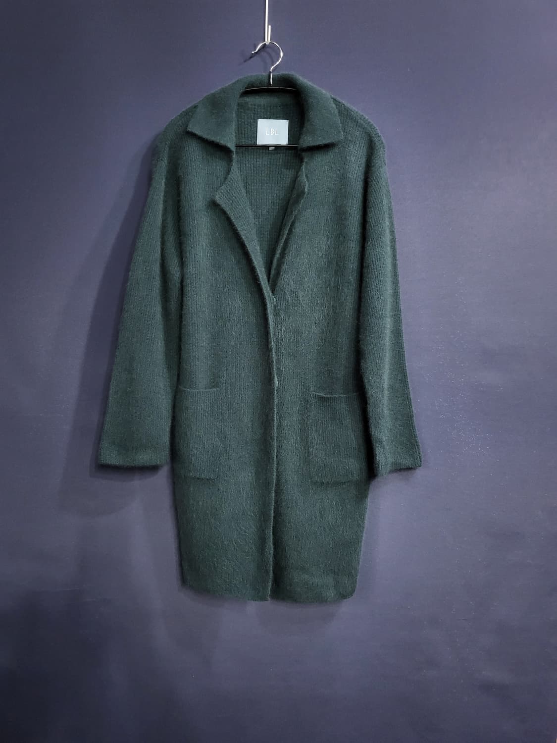 LBL 너구리털100% 가디건 상품이미지1