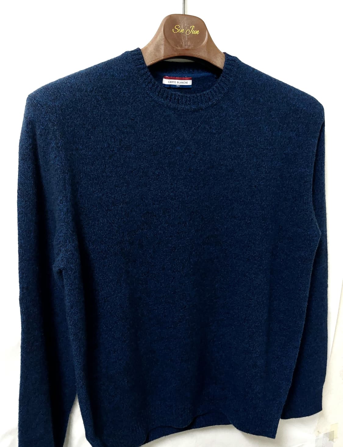 까르뜨블랑슈 울100% 니트 110 상품이미지6